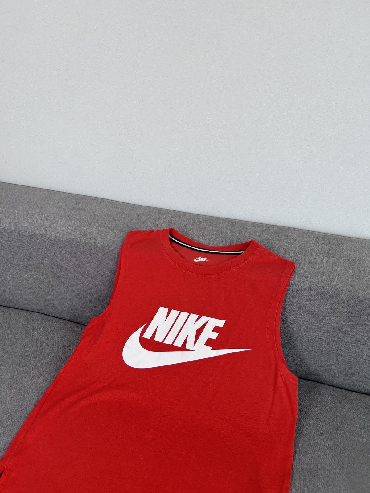 Nike × Vintage Nike big logo Tank Top. Size US S / EU 44-46 / 1 - 2 Thumbnail