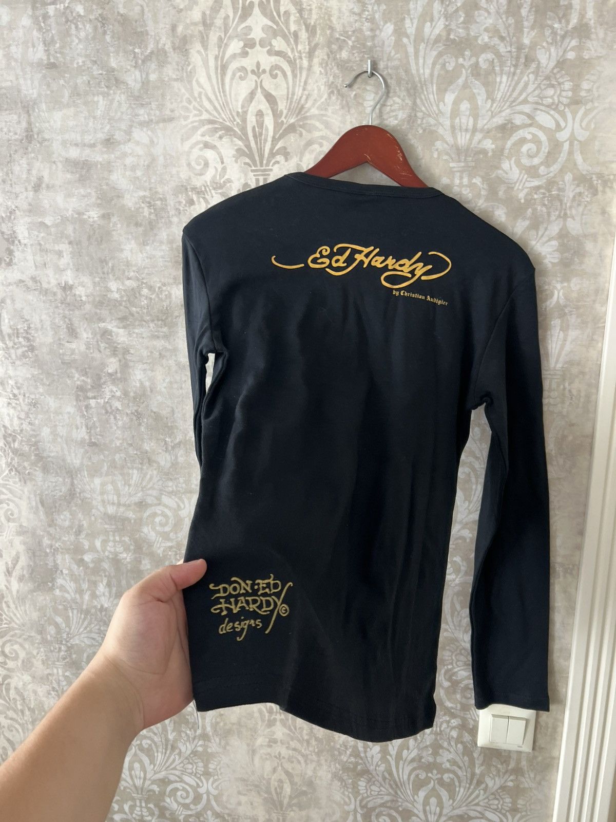 Ed Hardy Vintage Ed Hardy Long Sleeve by Christian Audigier Size US S / EU 44-46 / 1 - 8 Thumbnail