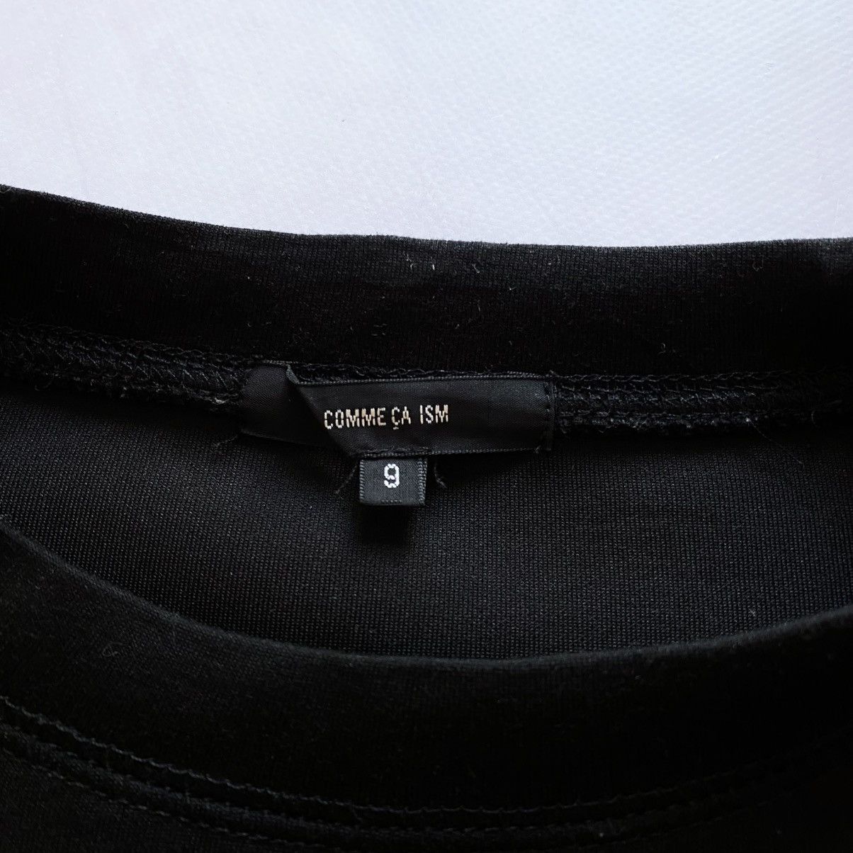 Comme Ca Ism 00s Japan Comme Ca Ism Cropped Elastic Sweatshirt Y2K Size US M / EU 48-50 / 2 - 6 Thumbnail