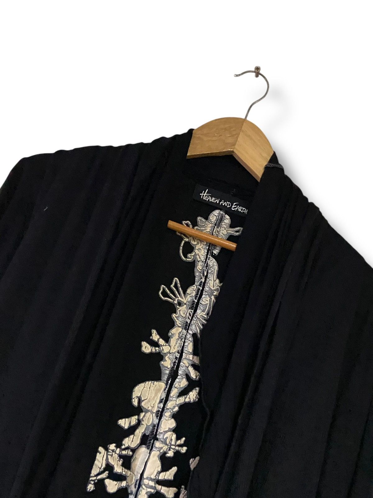 Japanese Brand Heaven & Earth Skull Outerwear Cardigan (164) Size US XS / EU 42 / 0 - 6 Thumbnail
