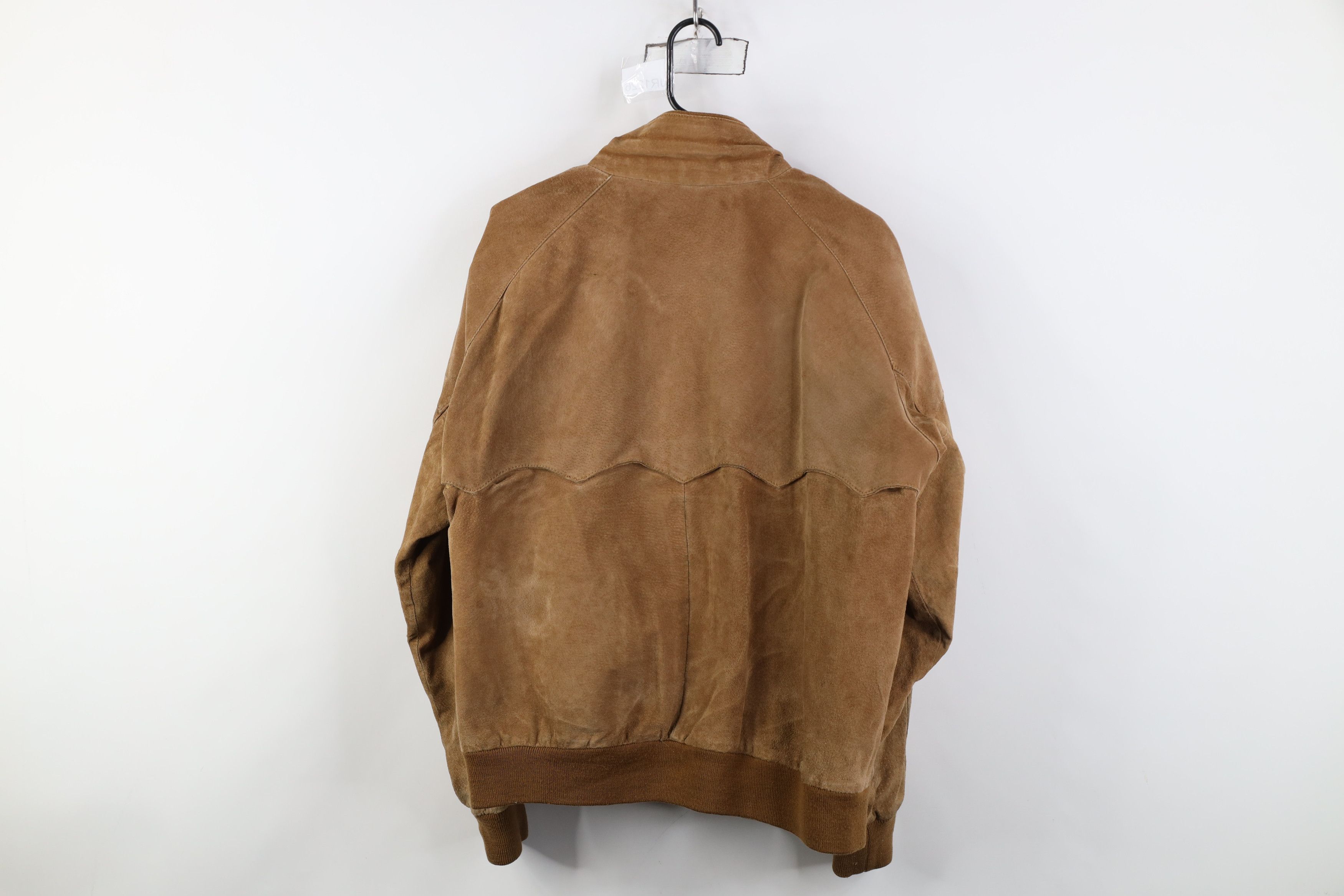 Vintage Vintage 70s Streetwear Cafe Racer Bomber Jacket Brown Size US XXL / EU 58 / 5 - 15 Thumbnail