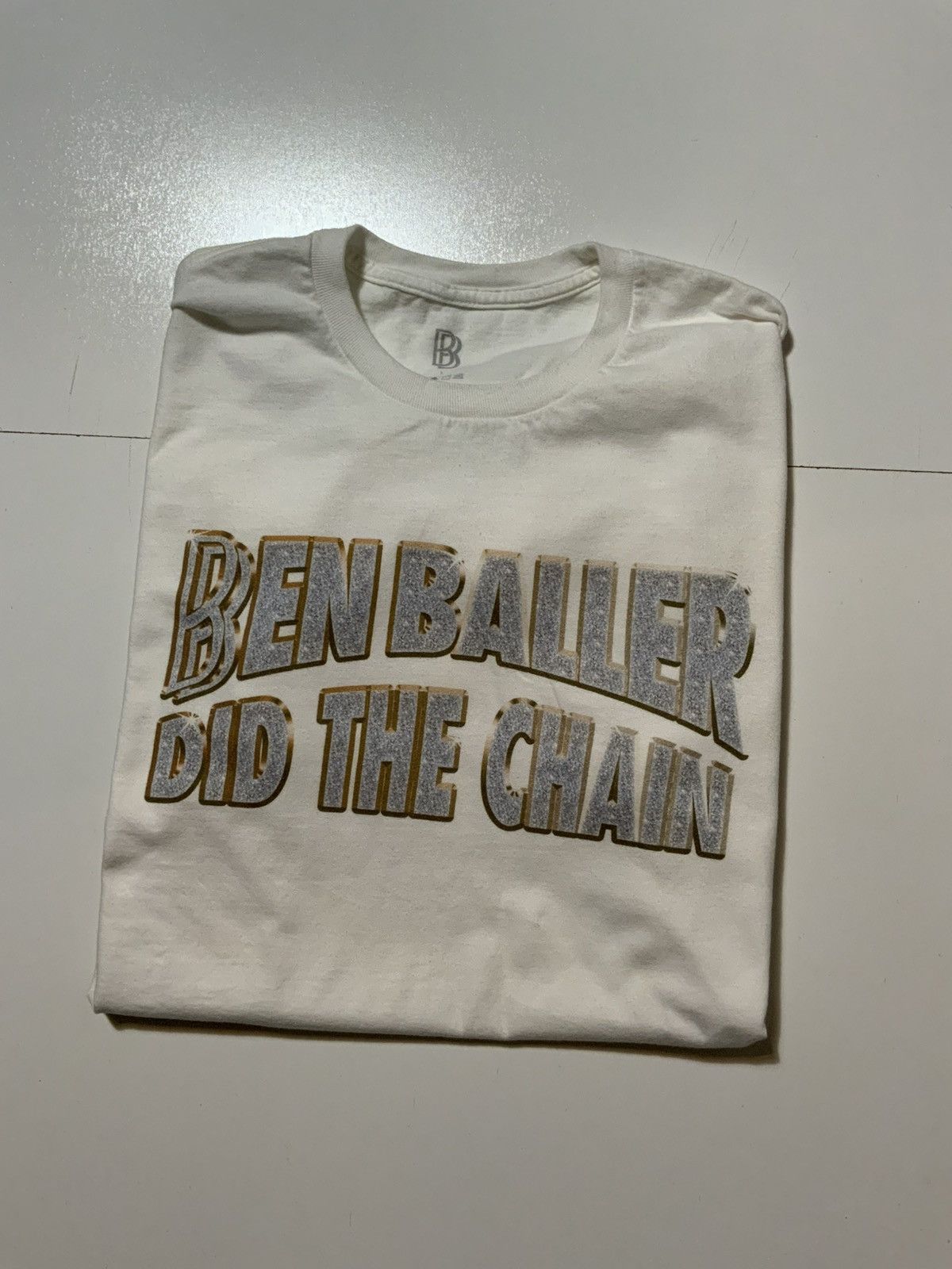 Ben Baller BB Ben Baller Did The Chain Jeweler Graphic S/S T-Shirt Size US L / EU 52-54 / 3 - 1 Thumbnail