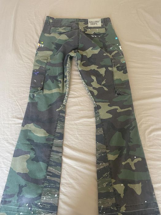 Gallery Dept. GALLERY DEPT. Camo Flares Cargo Pants | Grailed