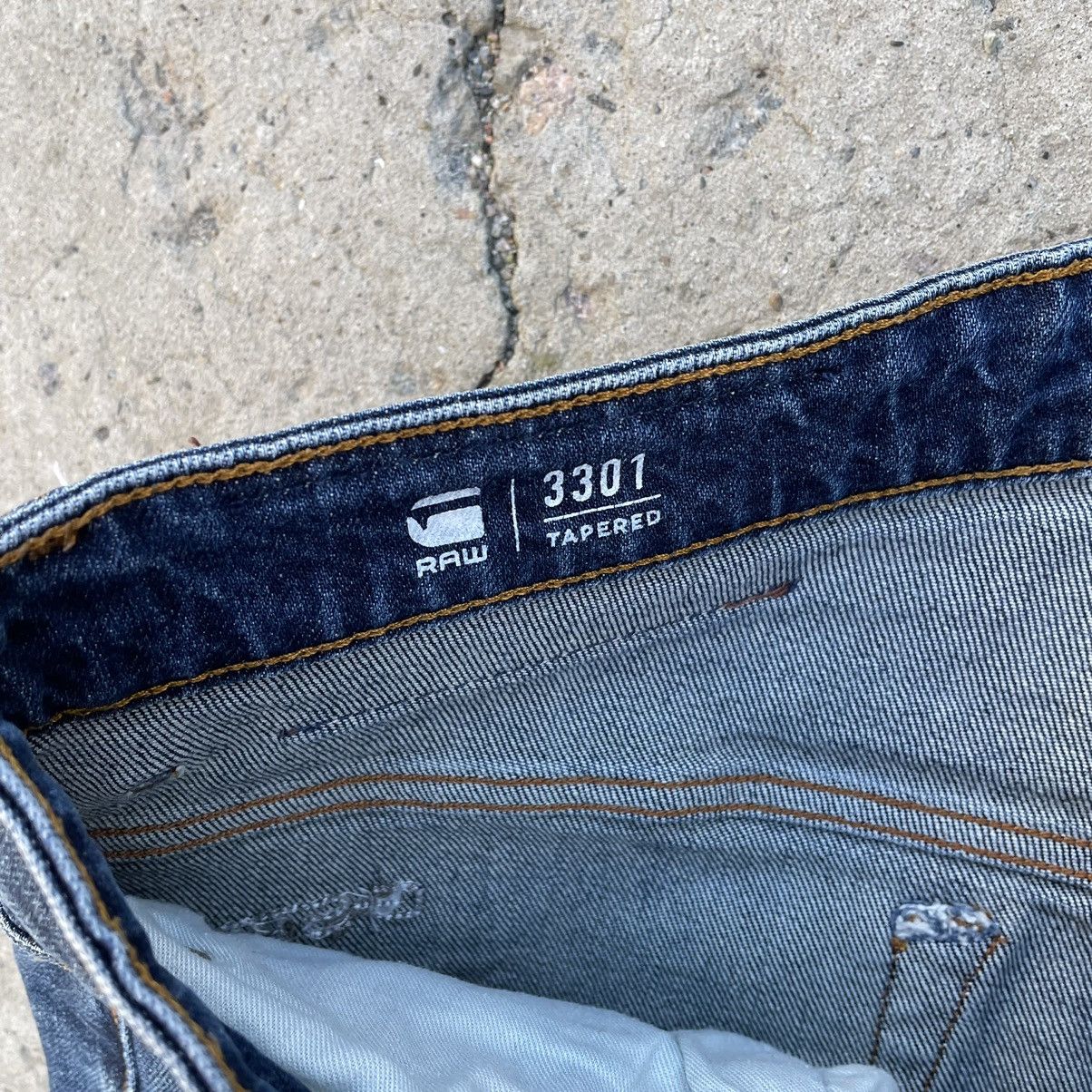 G-Star Vintage G Star Raw Jeans W31xL32 Pants Trousers Y2K 90s Size US 31 - 11 Thumbnail