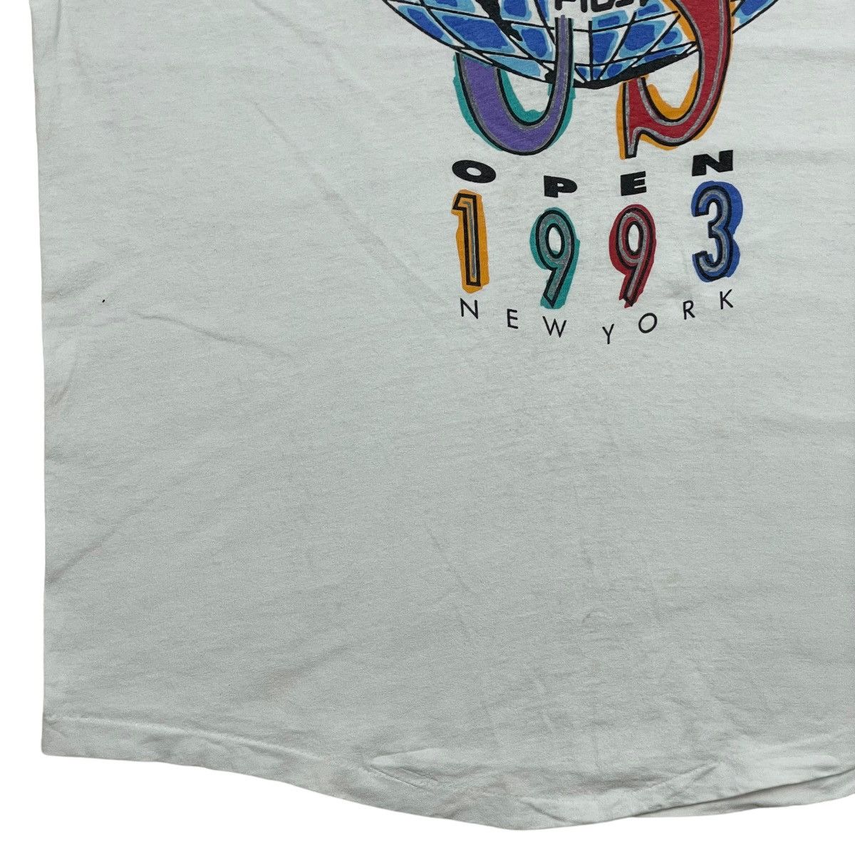 Fila 🔥LAST PRICE🔥 Vintage 1993 Fila Us Open New York Tee Size US XL / EU 56 / 4 - 7 Thumbnail