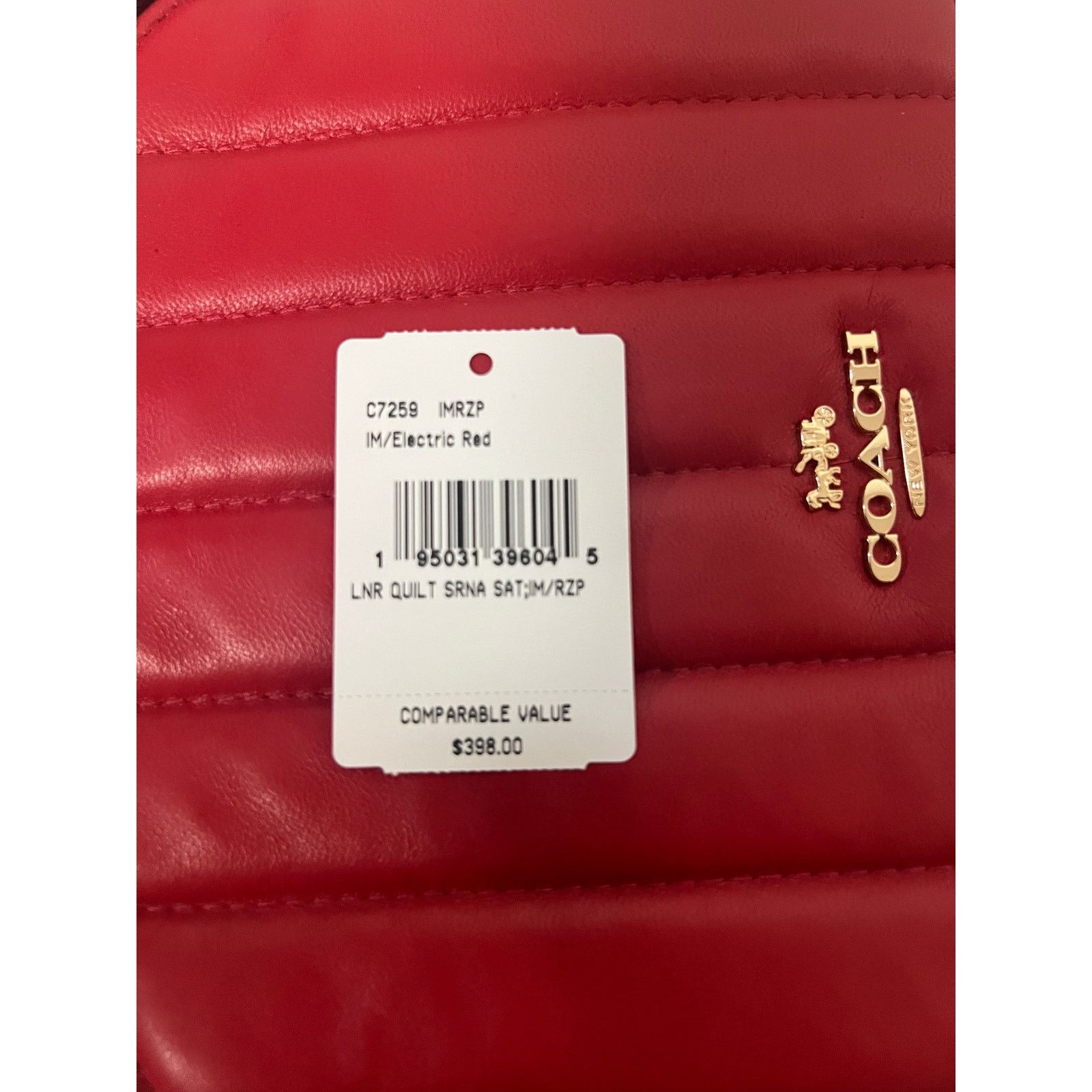Coach Coach C7259 Serena Satchel With Linear Quilting Size ONE SIZE - 8 Thumbnail