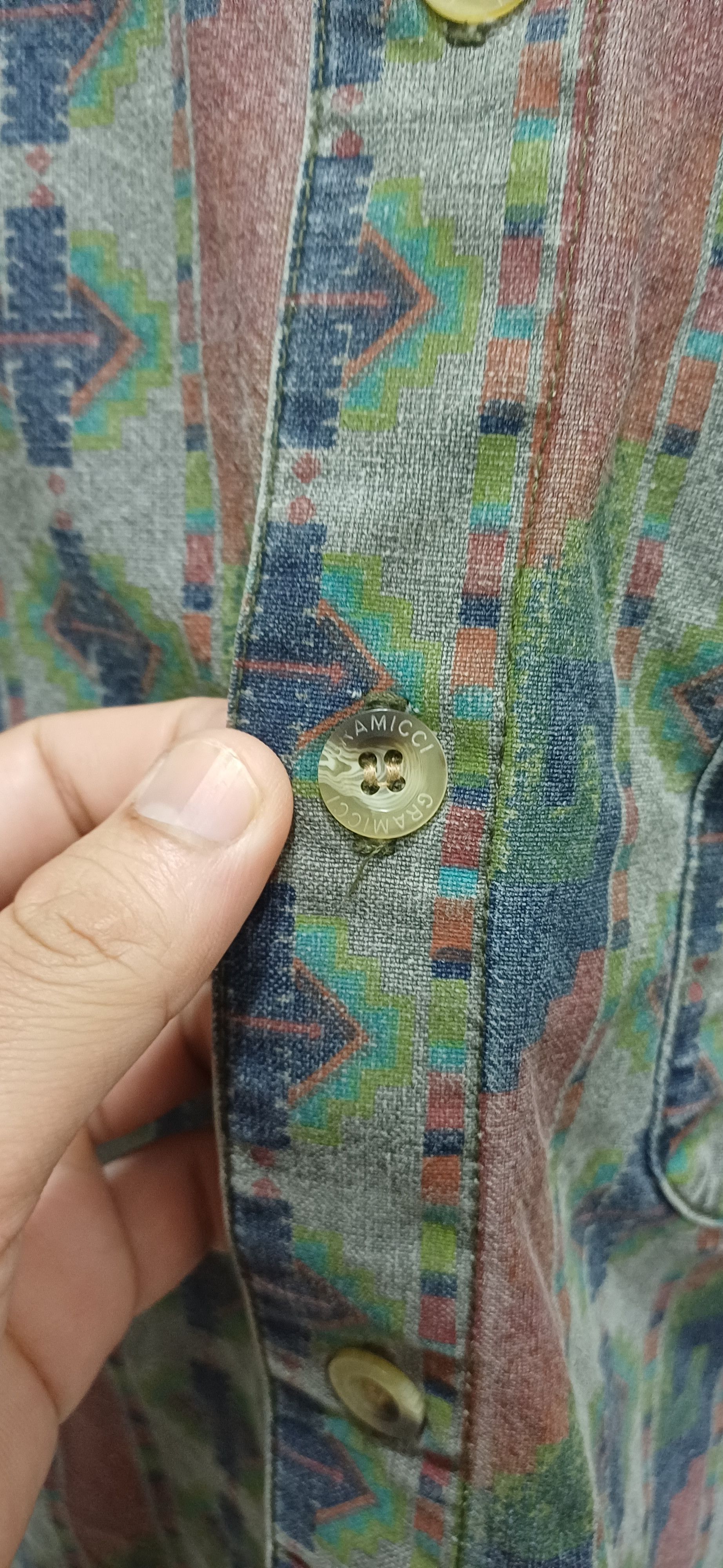 Other VINTAGE GRAMICCI BUTTON shirt Size US M / EU 48-50 / 2 - 4 Thumbnail