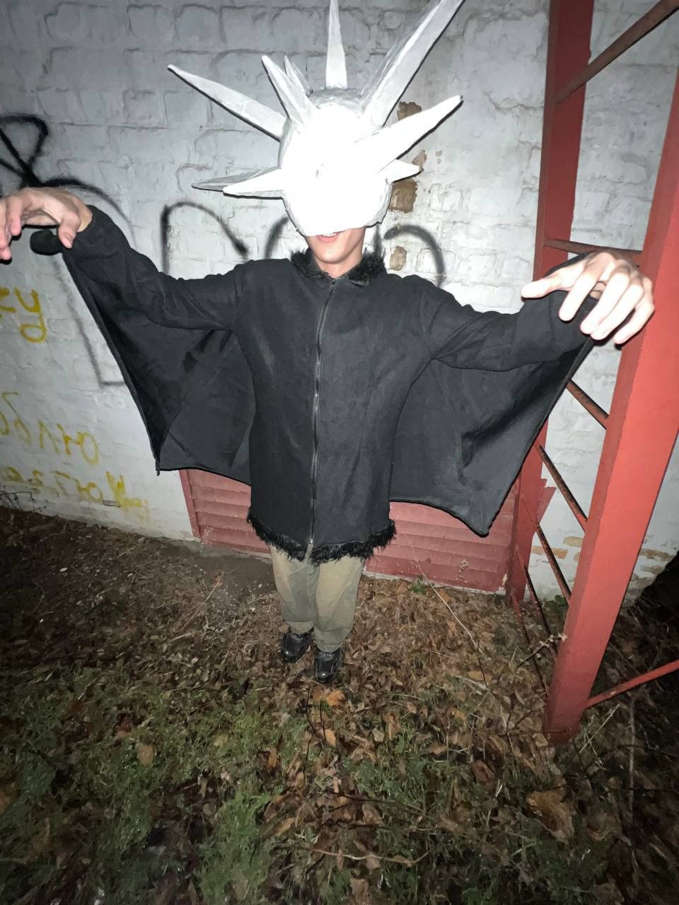 If Six Was Nine × Vintage Vintage Y2K Bat Opium Carti Style Fur Avantgarde Hysteric Ho Size US M / EU 48-50 / 2 - 1 Thumbnail