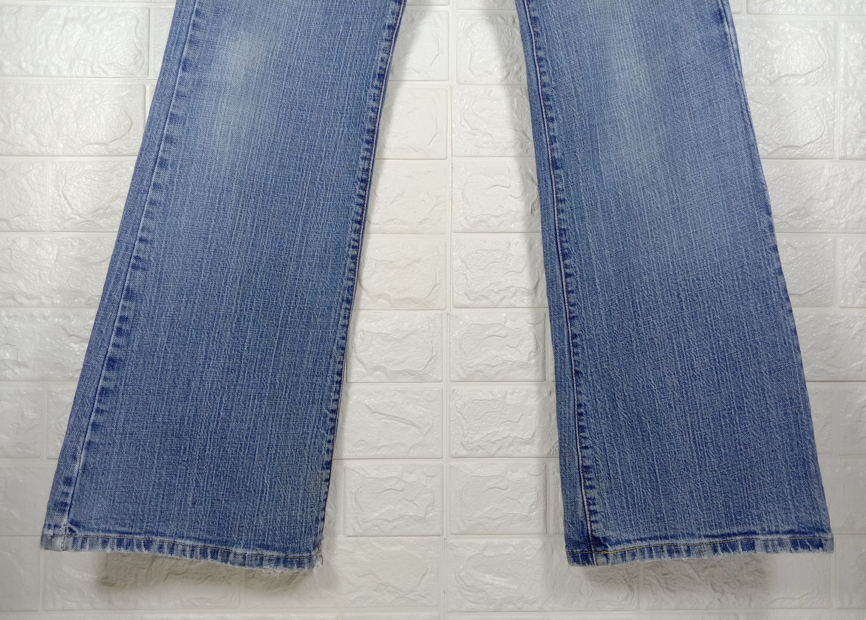 Levi's Vintage Levi's 524 Flare Jeans Light Wash Denim Size 31" - 4 Thumbnail