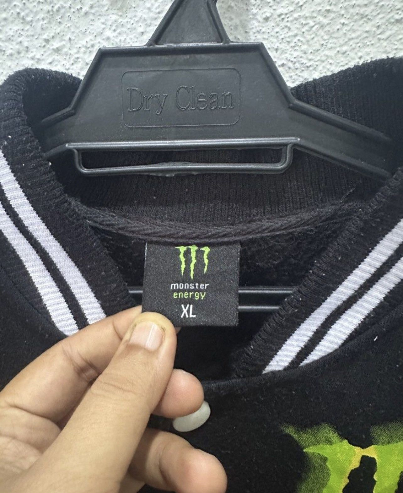 Japanese Brand Monster Energy Varsity Jacket Size US XL / EU 56 / 4 - 3 Thumbnail