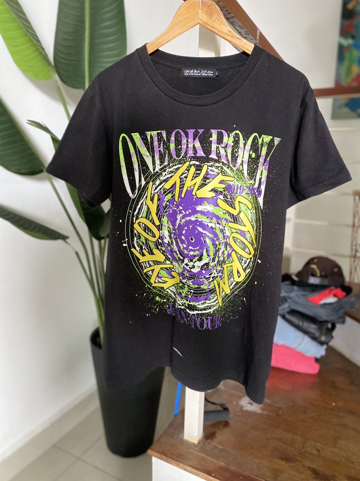 Band Tees × Japanese Brand × Vintage VINTAGE BAND EYES THE STORM SHIRT JAPAN TOUR Size US L / EU 52-54 / 3 - 3 Thumbnail