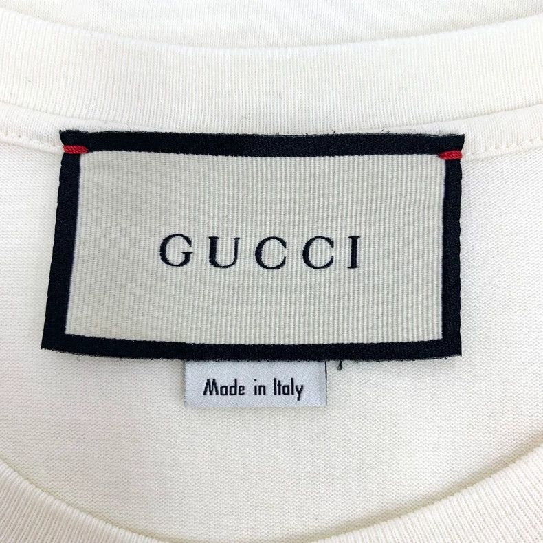 Gucci Gucci Beige tennis racket letter embroidery cotton round-n Size S / US 4 / IT 40 - 5 Thumbnail