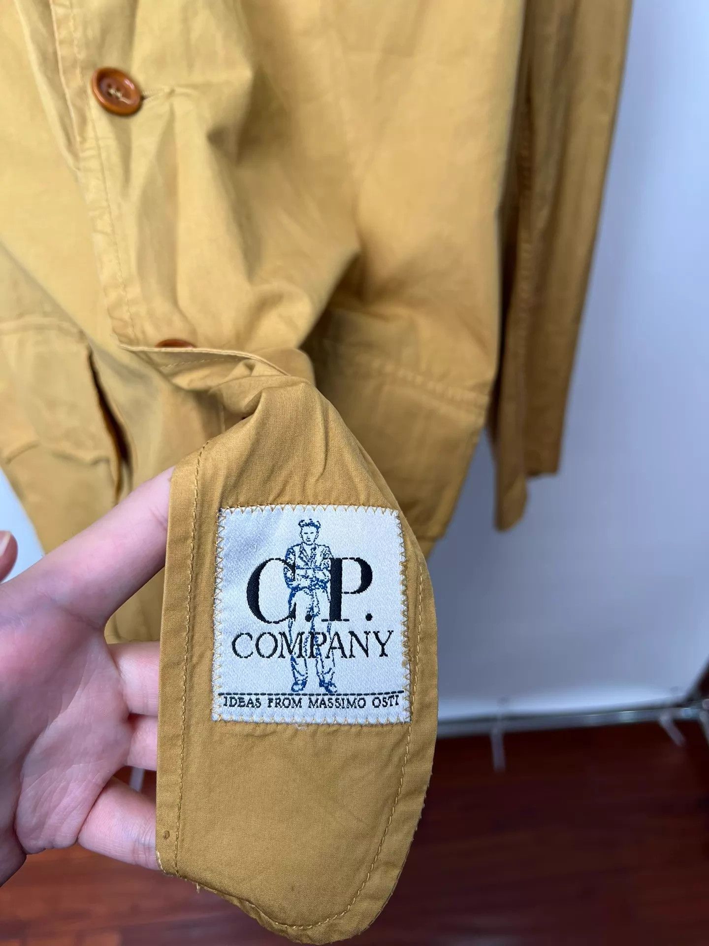 C.P. Company CP Company Vintage Italian Suit Jacket Yellow Size US M / EU 48-50 / 2 - 5 Thumbnail