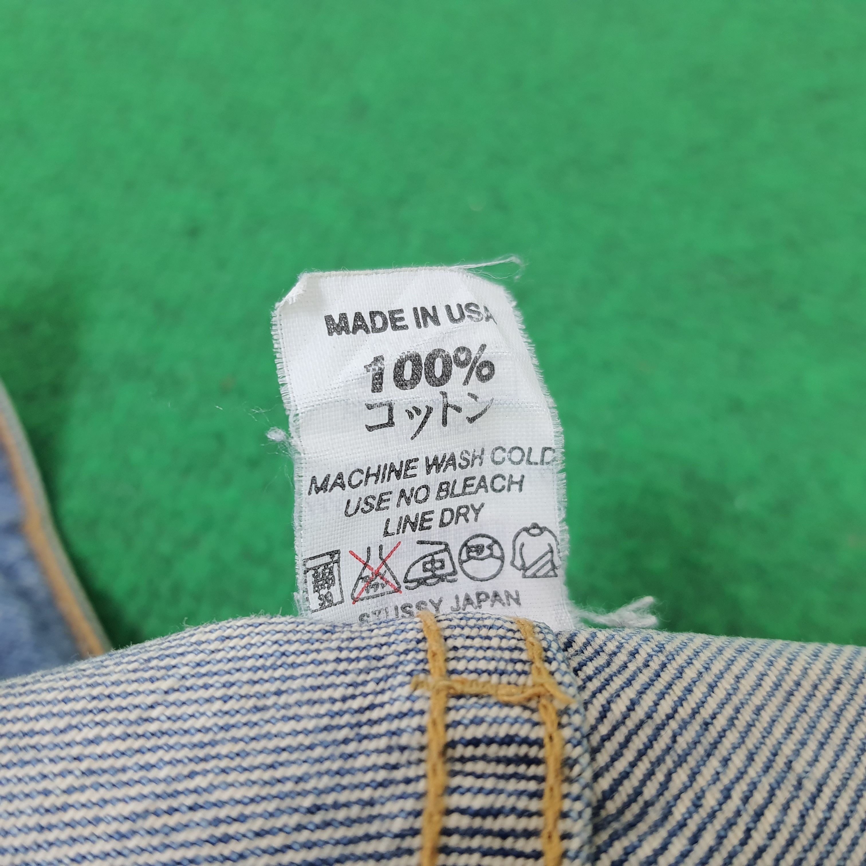 Stussy Vintage Stussy Streetwear Custom Logo Jeans Size US 32 / EU 48 - 7 Thumbnail