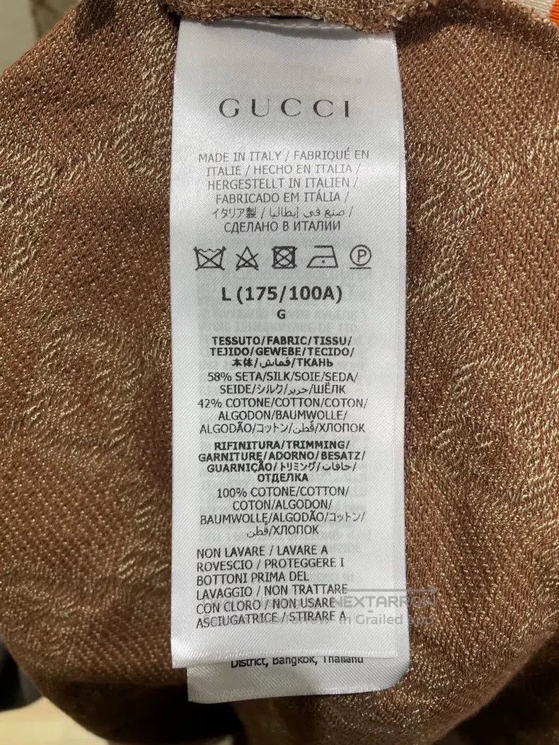 Gucci Gucci Full Print Polo Shirt Size US L / EU 52-54 / 3 - 4 Thumbnail