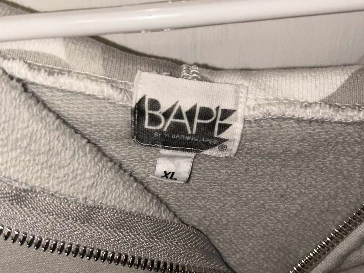 Bape VINTAGE NIGO White/Grey Bape Full Zip Size US XL / EU 56 / 4 - 3 Thumbnail