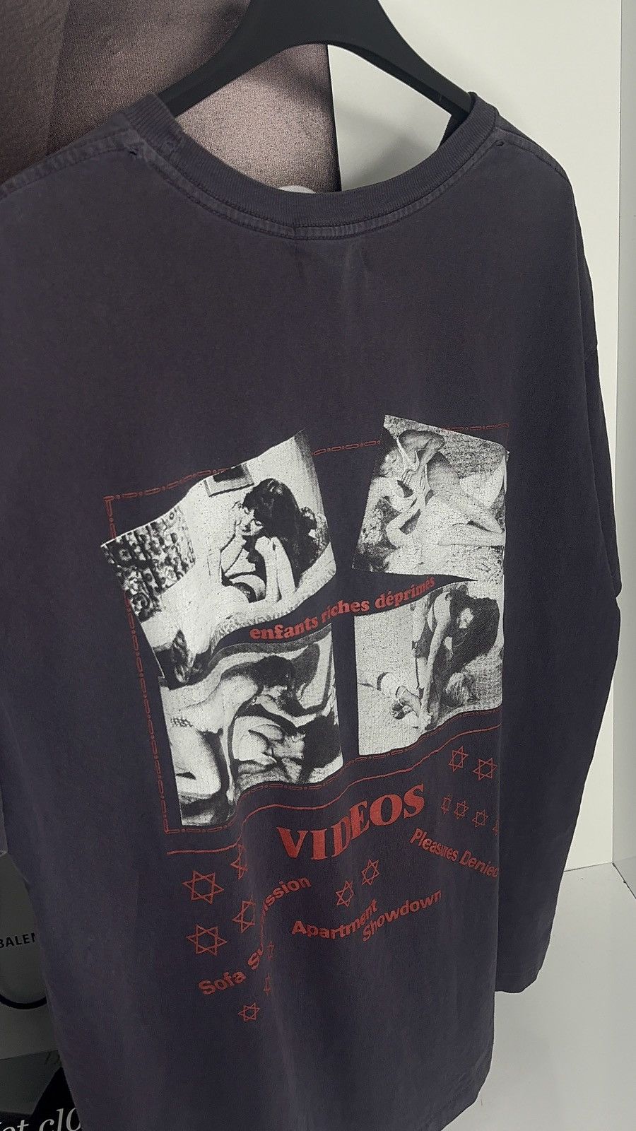 Enfants Riches Deprimes ✅Enfants riches Deprimes Pleasures Videos Purple T-shirt XL Size US XL / EU 56 / 4 - 4 Thumbnail
