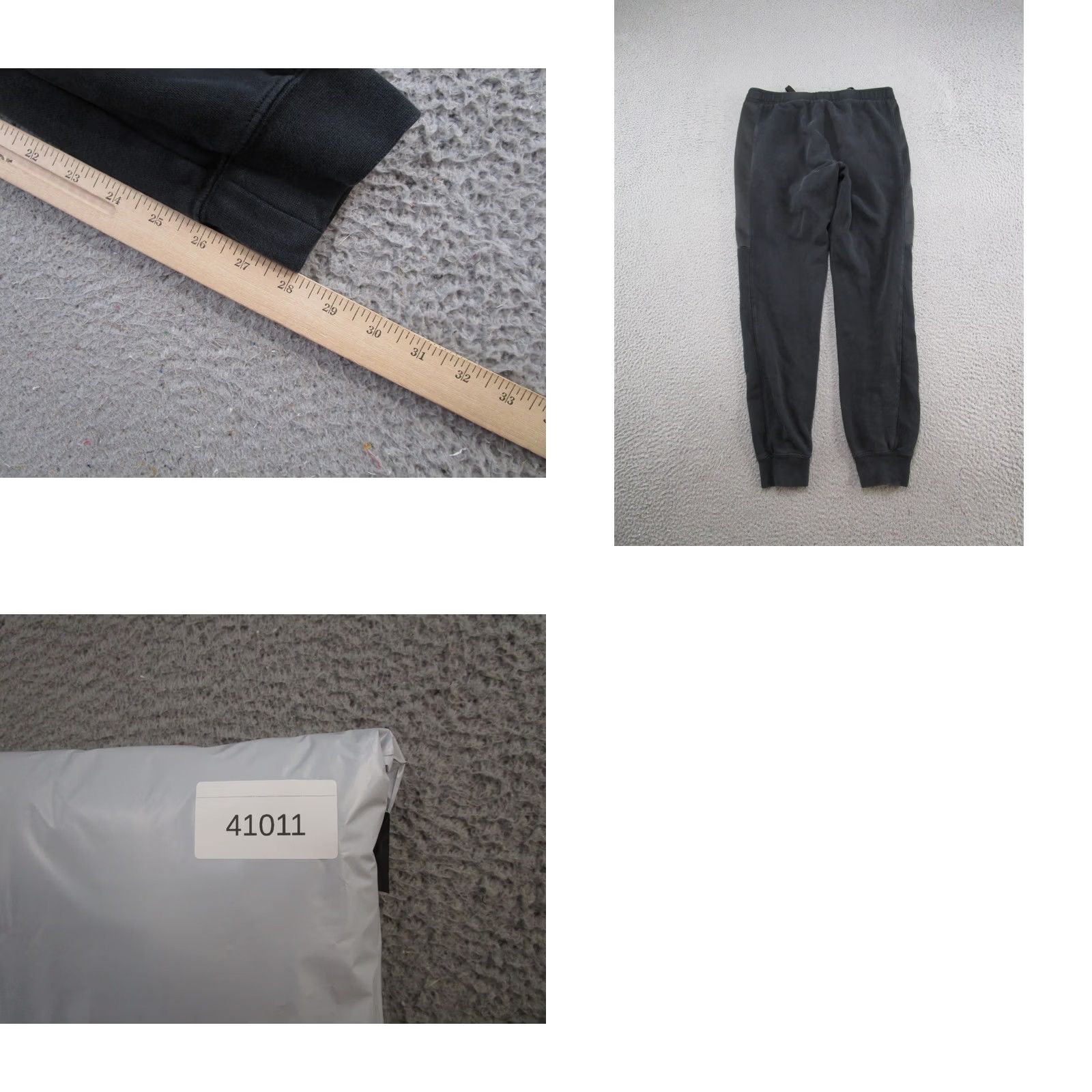 Nike NIKE Joggers Mens Size S Black Tech Fleece Gym Sweatpants DV2330 Zip Pockets Size US 29 - 9 Thumbnail