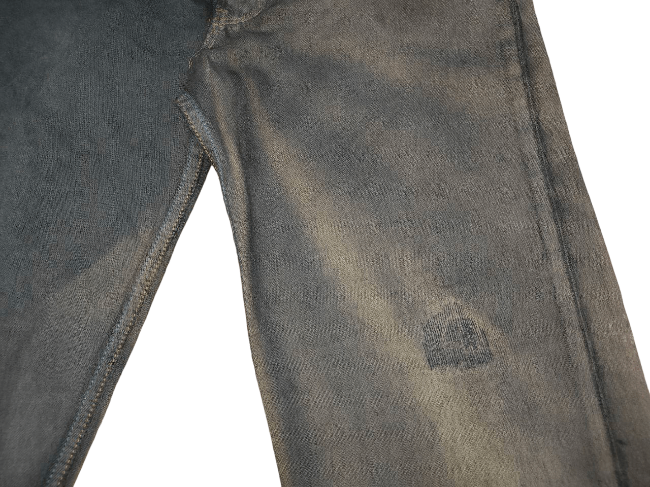 Levi's Thrashed Vintage Levi's 501 Worn Faded Denim Size US 33 - 5 Thumbnail