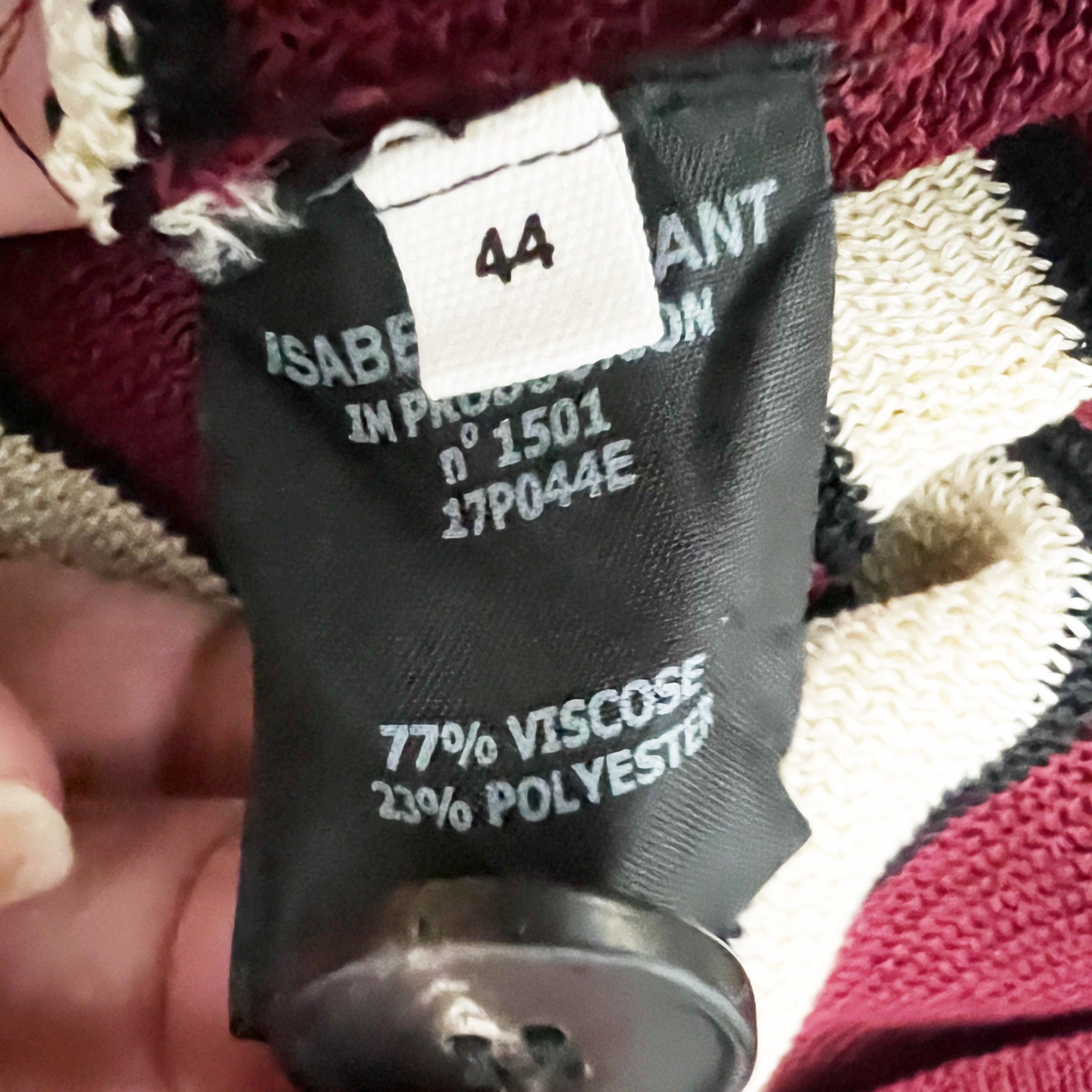 Isabel Marant NEW Isabel Marant Devona Mock Neck Button Size L / US 10 / IT 46 - 3 Thumbnail