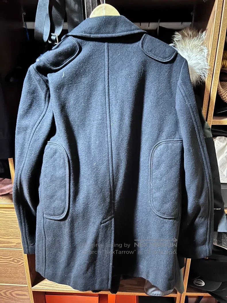 Comme des Garcons Comme Des Garcons Men's Fake Two-Piece Wool Coat Size US L / EU 52-54 / 3 - 4 Thumbnail