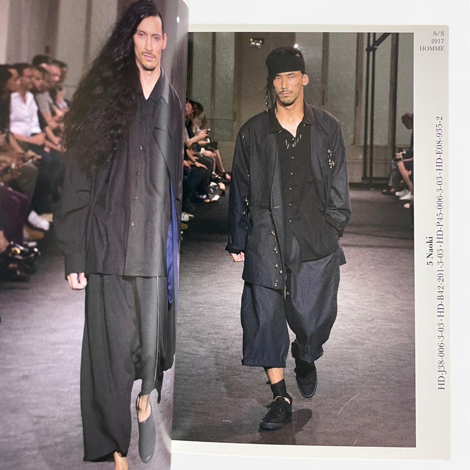 Yohji Yamamoto Yohji Yamamoto Homme S/S 2017 collections runway lookbook Size ONE SIZE - 2 Thumbnail