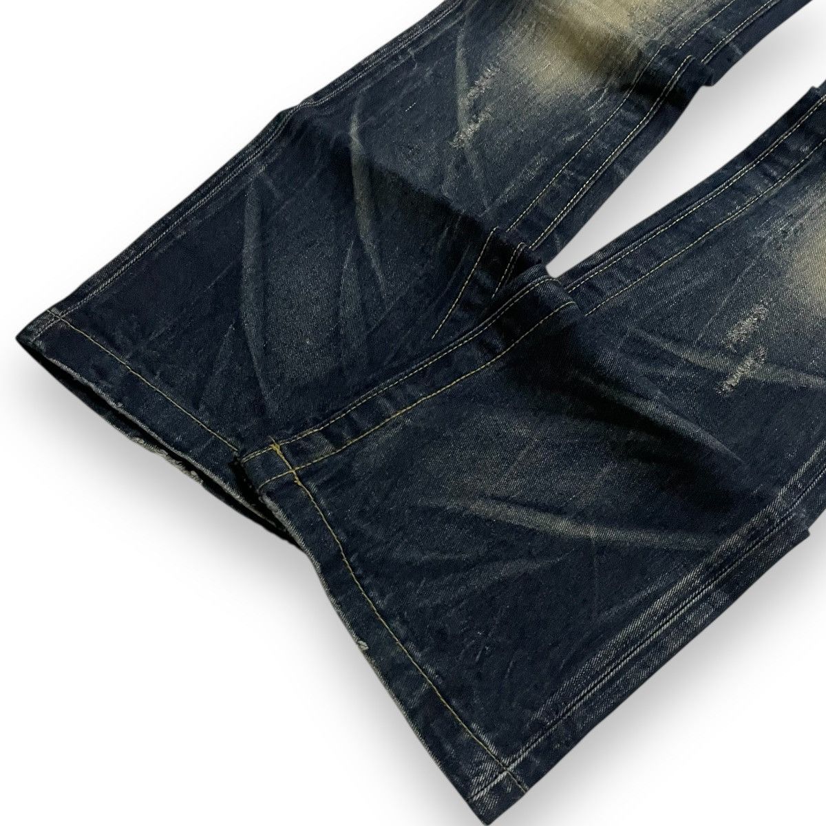 If Six Was Nine ORIGINAL CLASSIC FLARE LOLITA RUSTY DENIM (30×41) Size US 30 / EU 46 - 4 Thumbnail