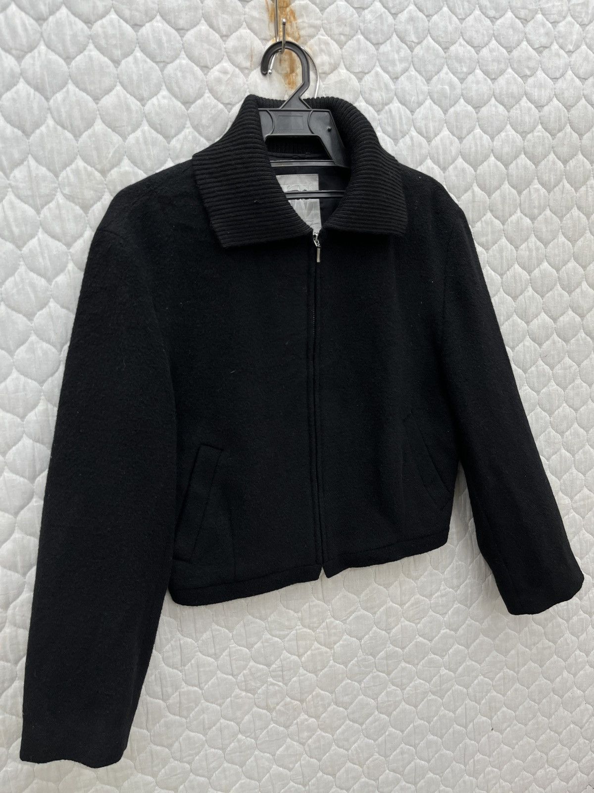 Yohji Yamamoto 🔥ARCHIVE🔥VINTAGE WORKSHOP YOHJI YAMAMOTO CROPPED WOOL JACKET Size M / US 6-8 / IT 42-44 - 3 Thumbnail