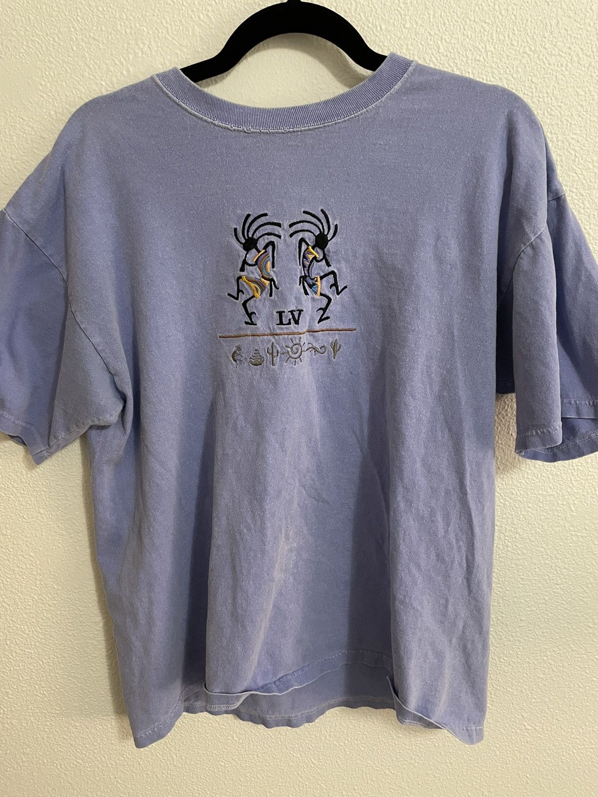 Vintage Embroidered Nevada Tourist Tee Size US L / EU 52-54 / 3 - 1 Thumbnail