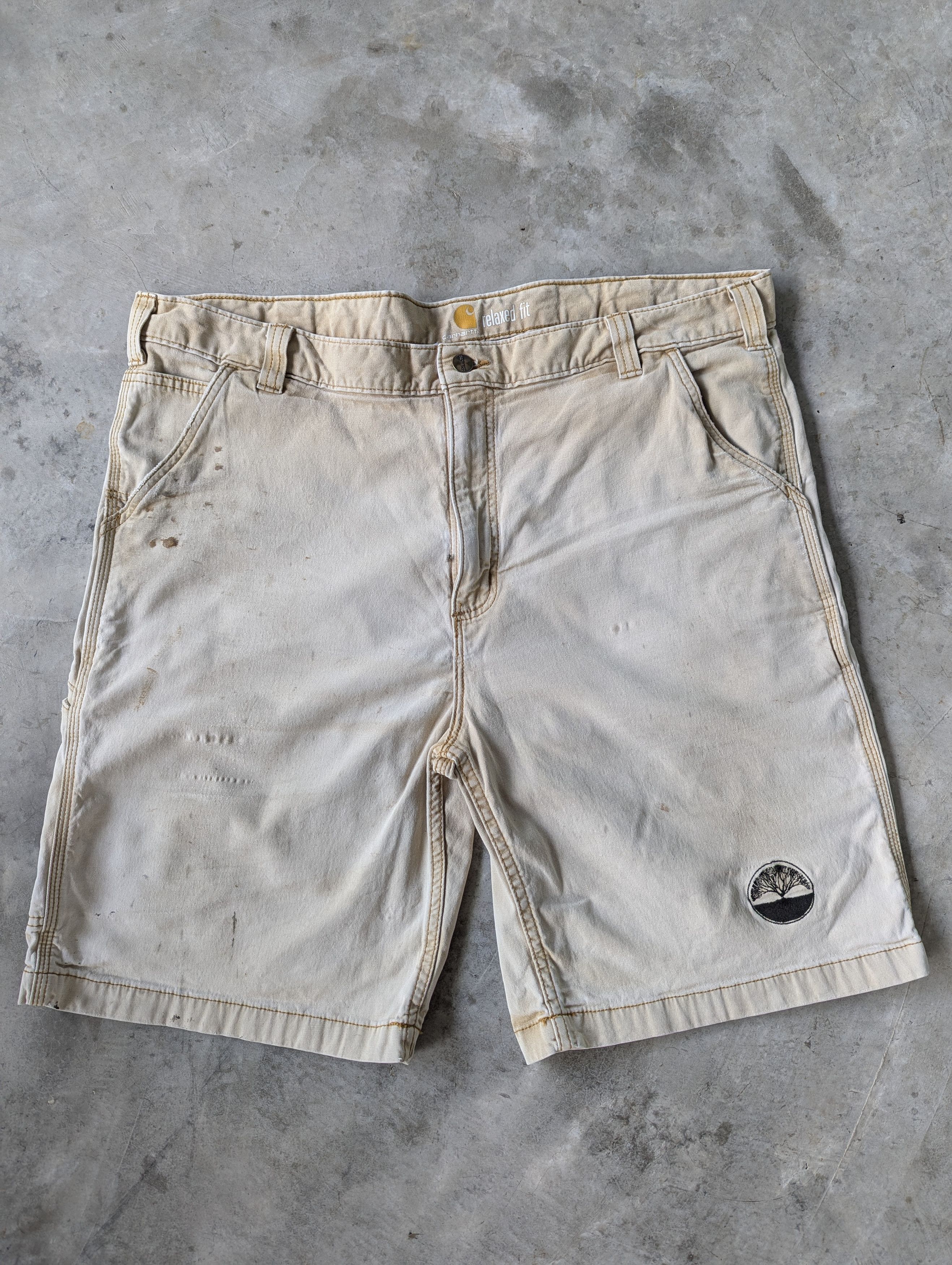 Carhartt 🔥FREE SHIPPING🔥Distressed Faded Carhartt Short Cargo Pants Size US 40 / EU 56 - 3 Thumbnail