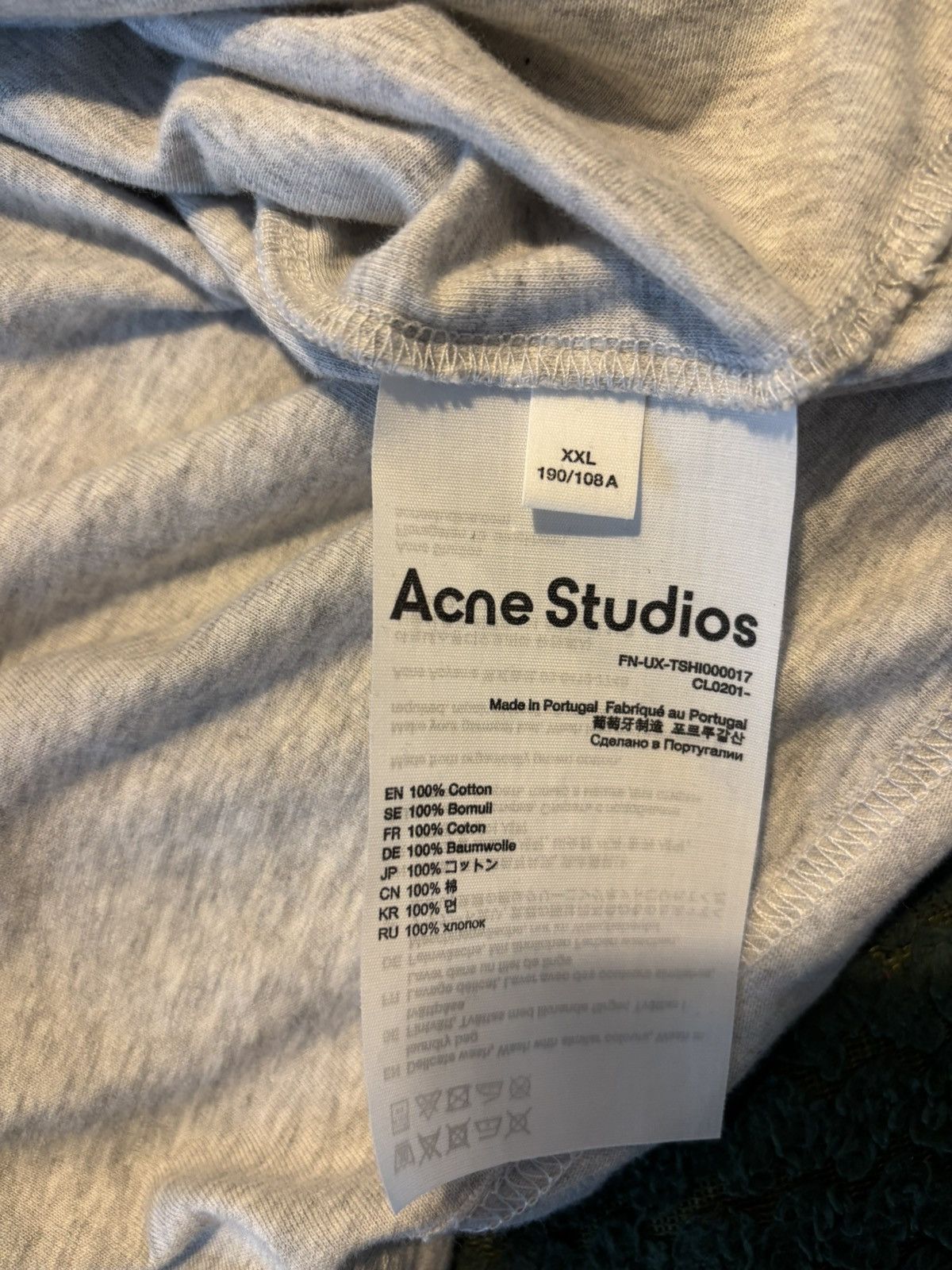 Acne Studios Acne Studios 1996 stockholm tee Size US XXL / EU 58 / 5 - 9 Thumbnail