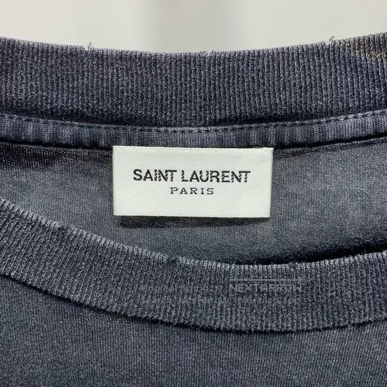 Saint Laurent Paris Saint Laurent Paris Washed Distressed Letter Print Short S Size US L / EU 52-54 / 3 - 3 Thumbnail