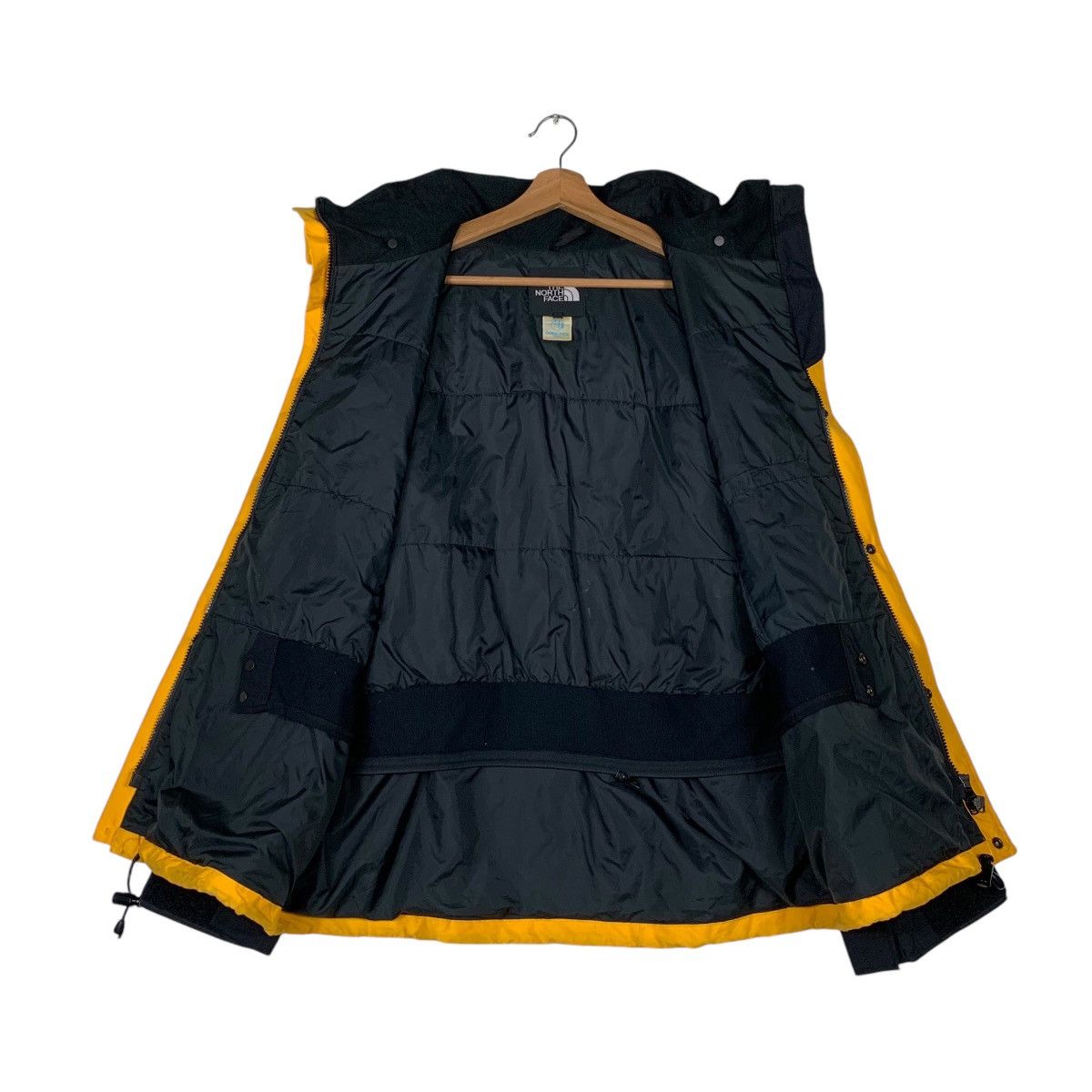 The North Face THE NORTH FACE Goretex Yellow Hooded Jacket #1420-C64 Size US L / EU 52-54 / 3 - 12 Thumbnail