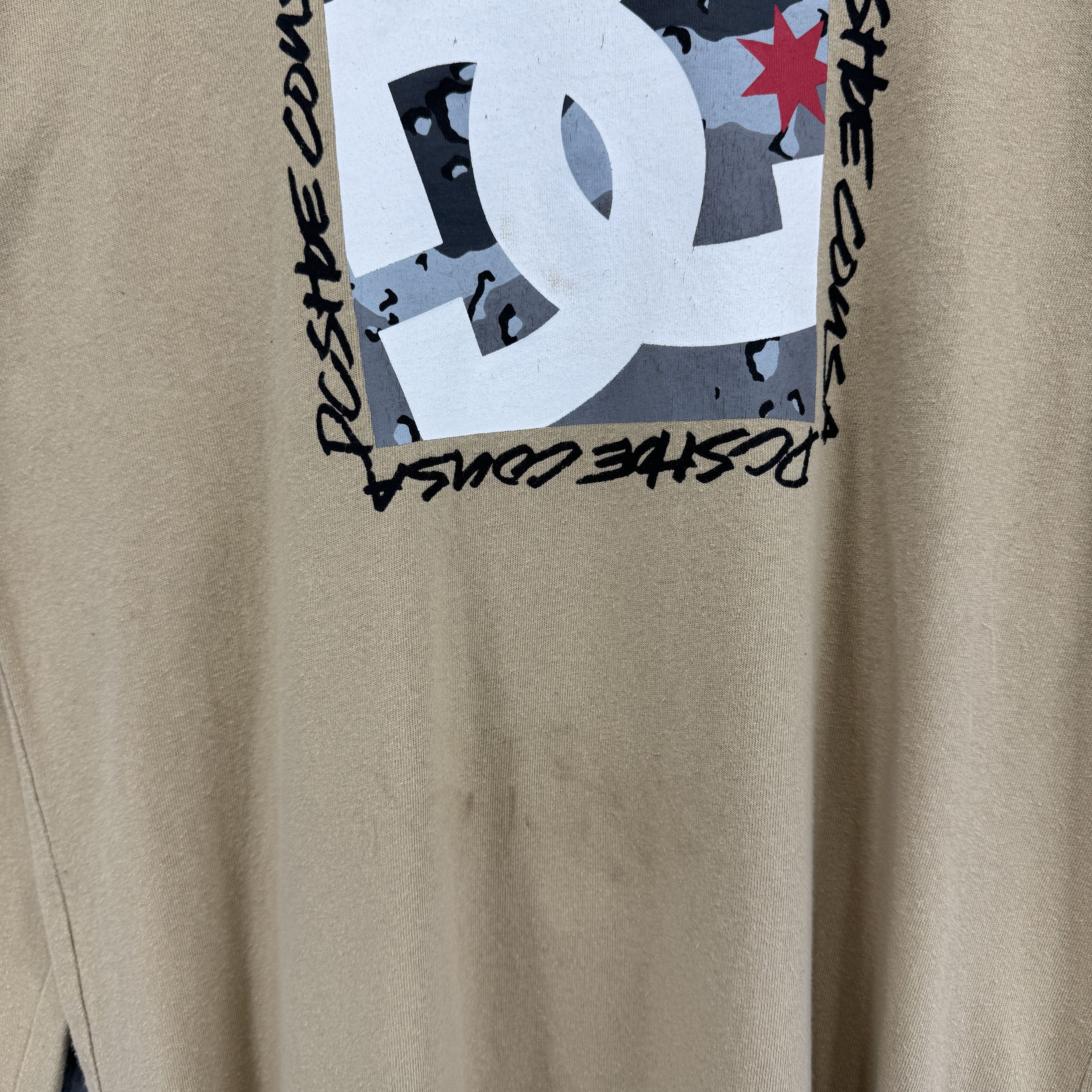 Vintage DC Shoes Long-sleeve DC Big Logo T-shirt Size US S / EU 44-46 / 1 - 4 Thumbnail