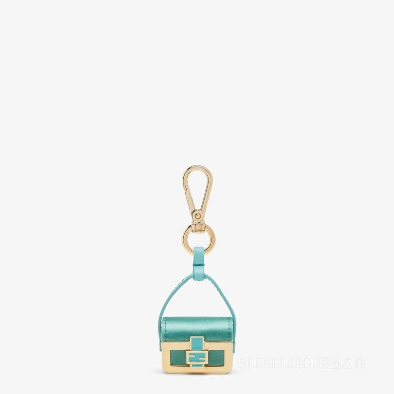 Fendi o1loc1c0824 Size: OS / Baguette Charm in Turqouise Size ONE SIZE - 1 Thumbnail