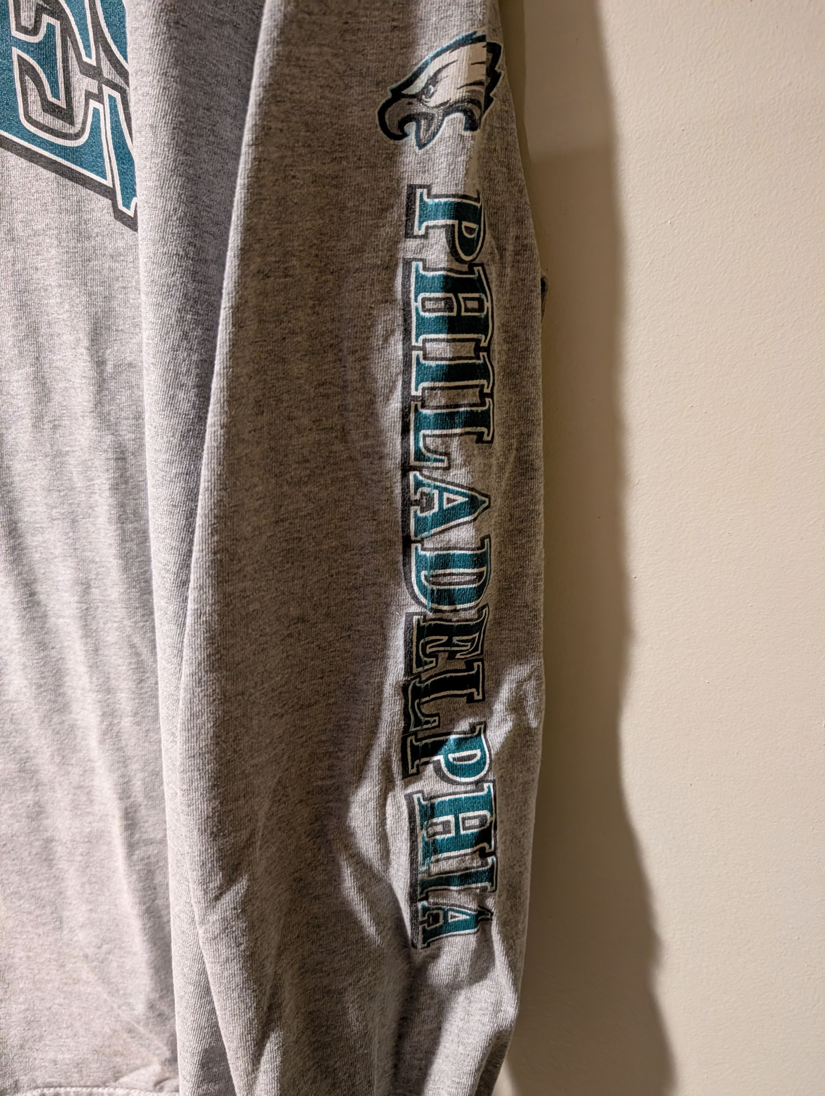 NFL Vintage 90s Philadelphia Eagles Long Sleeve T-Shirt NFL Size US XL / EU 56 / 4 - 3 Thumbnail