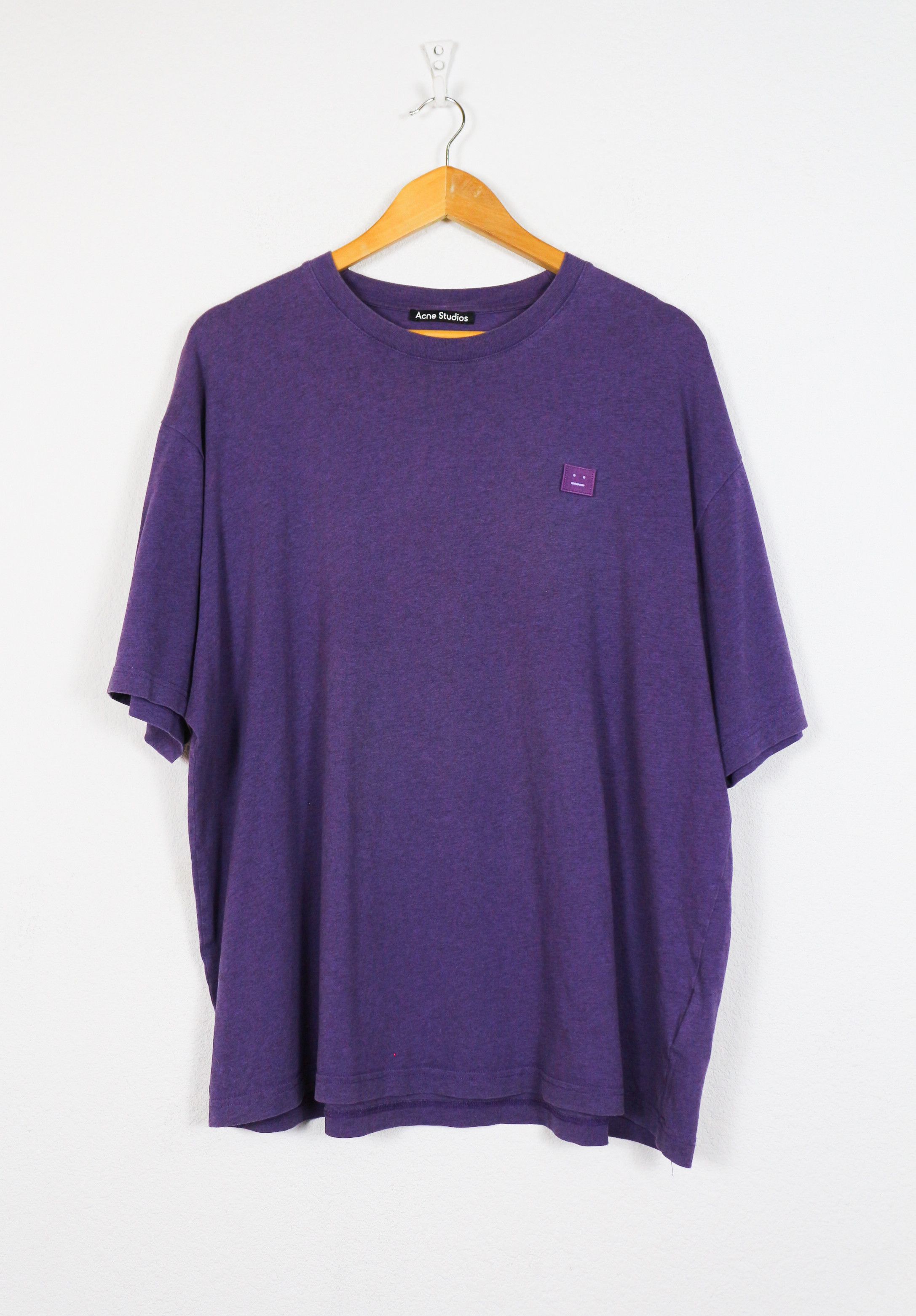 Acne Studios Acne Studios Face Logo T-shirt Tee Oversize Size US XL / EU 56 / 4 - 1 Thumbnail