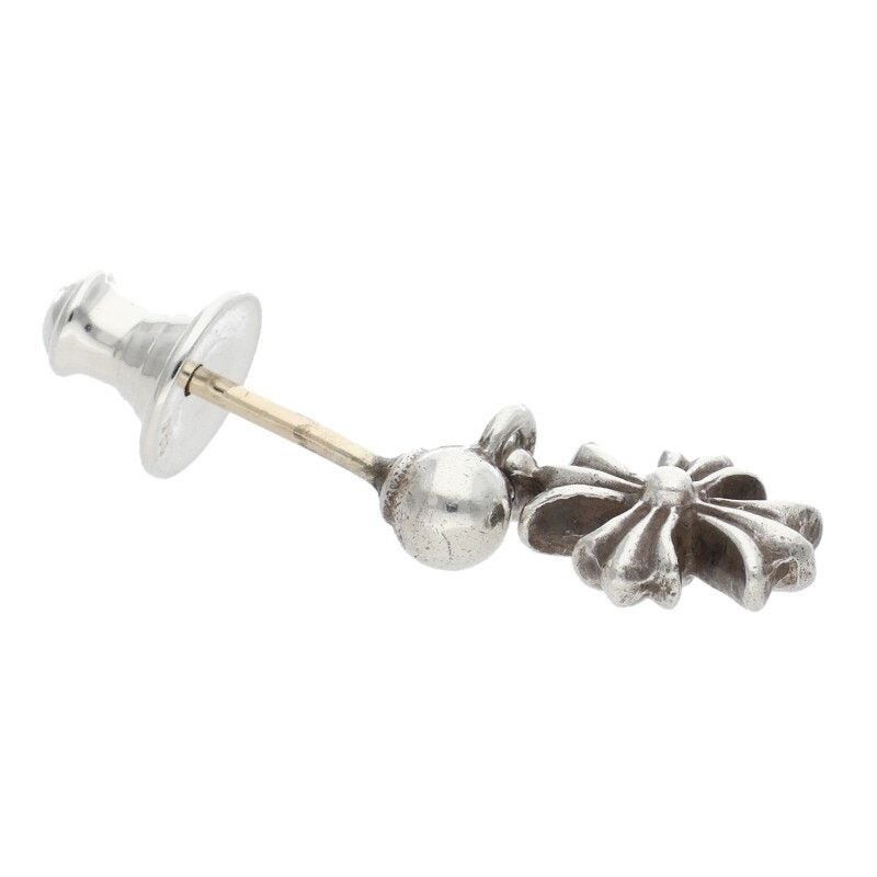 Chrome Hearts Chrome Hearts Tiny ECH Plus Drop Silver Earring Size ONE SIZE - 3 Thumbnail