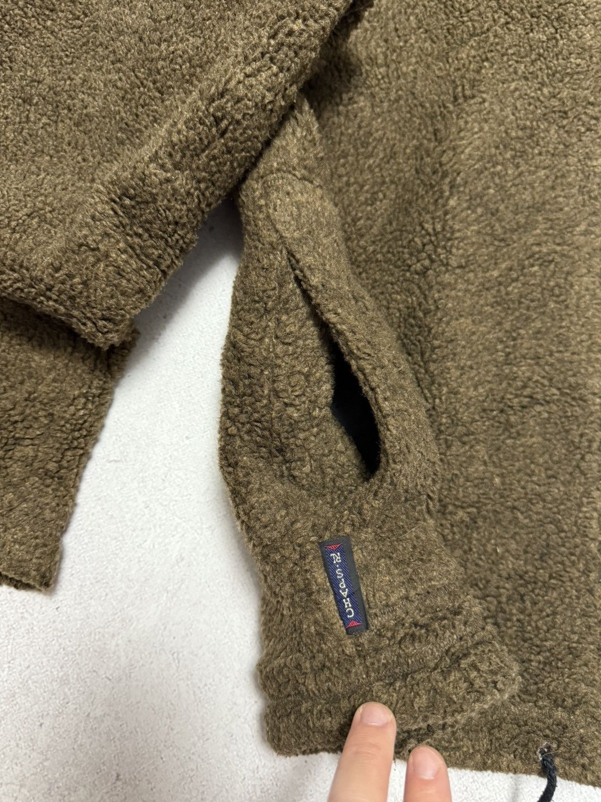Chaps Ralph Lauren Vintage Polo Ralph Lauren Fleece Jacket Brown Chaps Y2K 90s Size US M / EU 48-50 / 2 - 5 Thumbnail