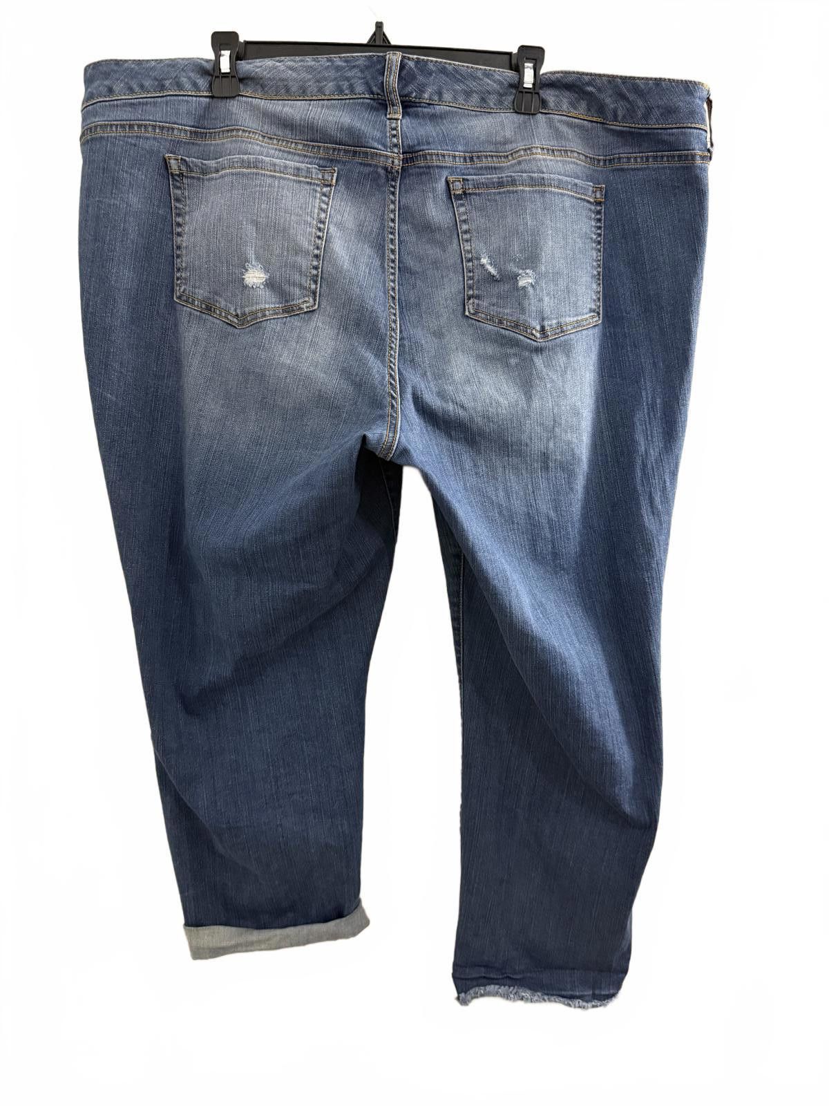 Other Torrid 24W Cropped Jeans Size 42" / US 20 - 2 Thumbnail