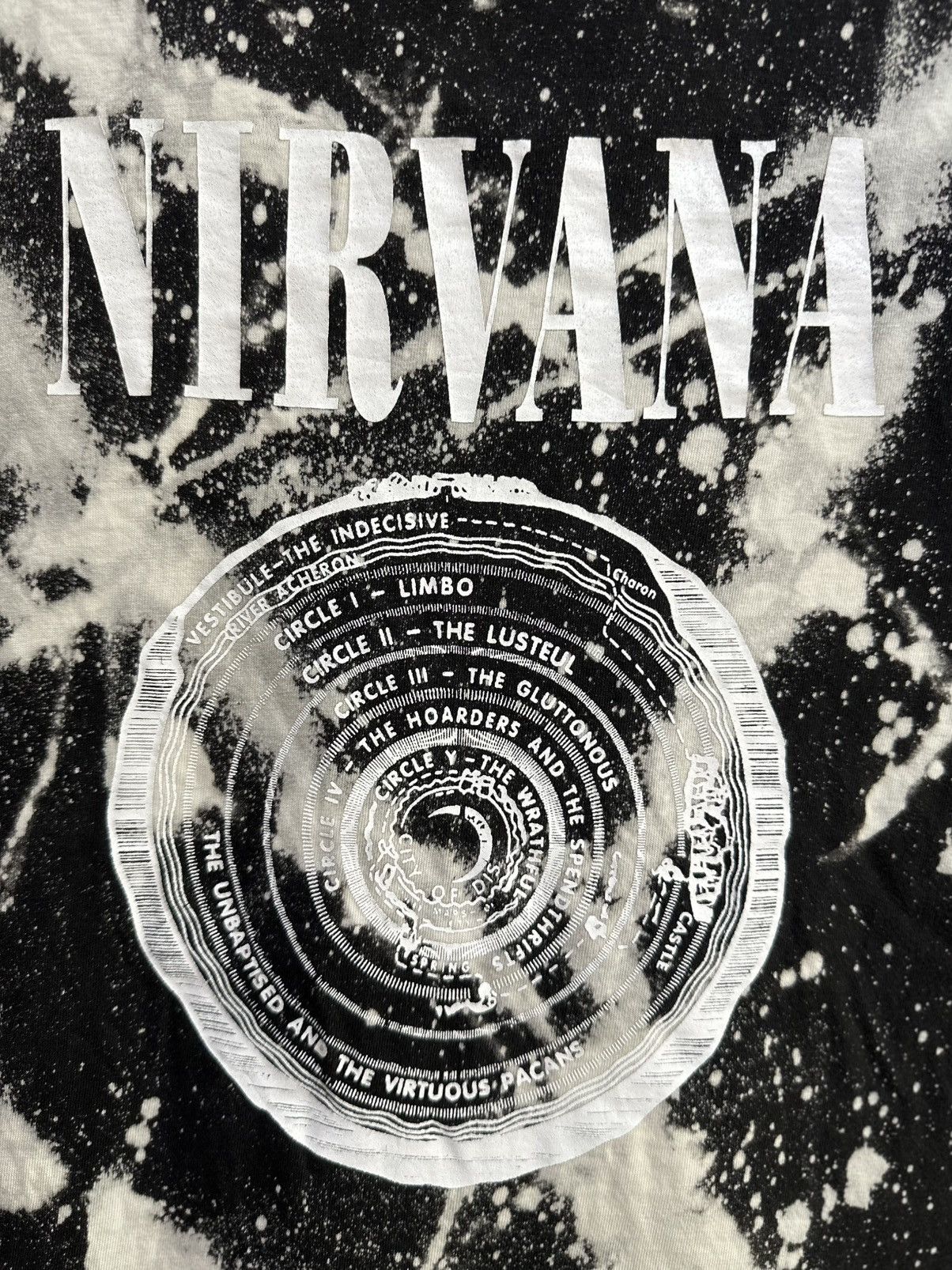 Band Tees Vintage Nirvana Boot Grunge Tee Size US M / EU 48-50 / 2 - 2 Thumbnail