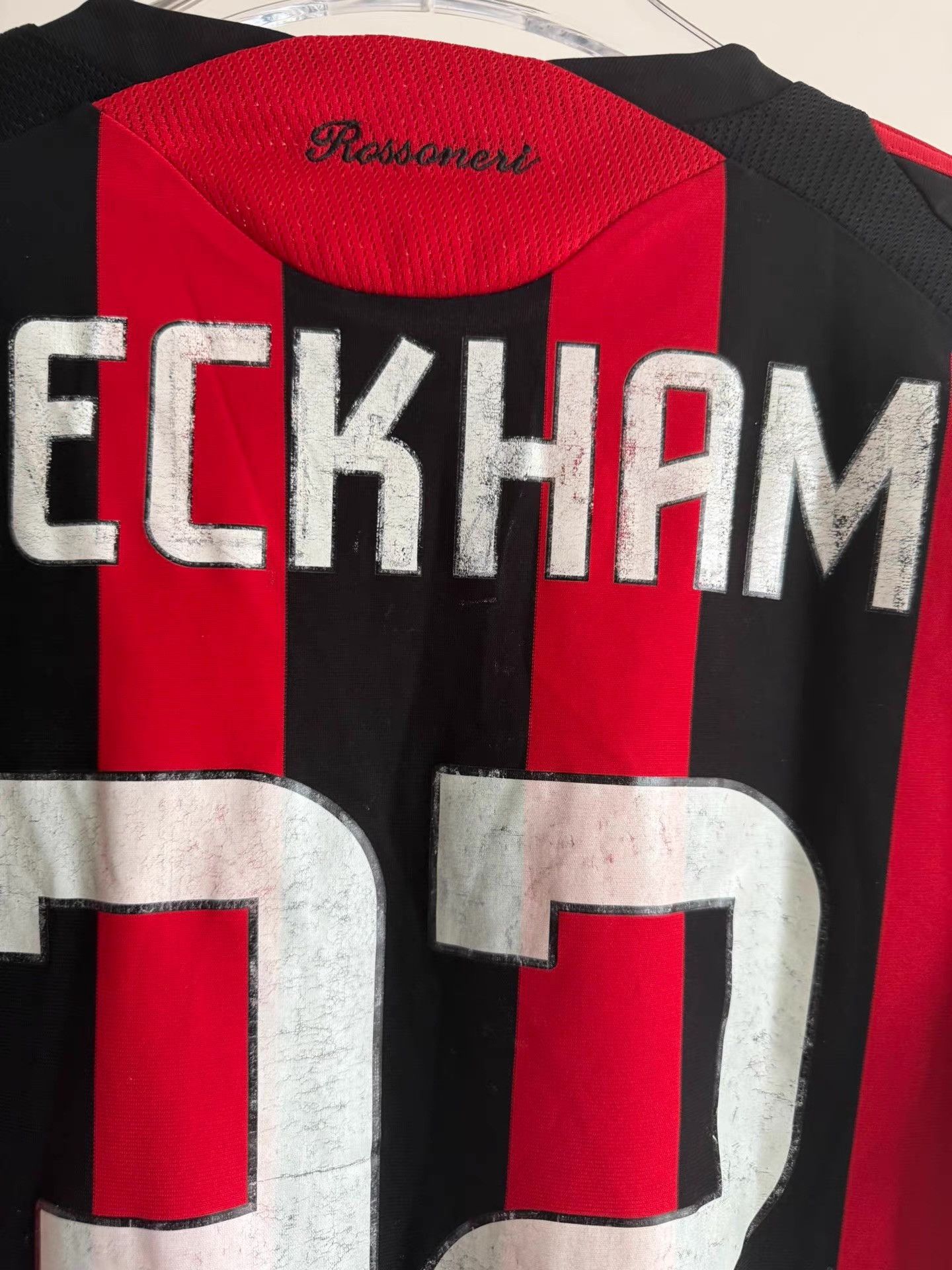 Adidas Adidas AC Milan 08/09 Season Beckham Jersey Q17 Size US M / EU 48-50 / 2 - 9 Thumbnail