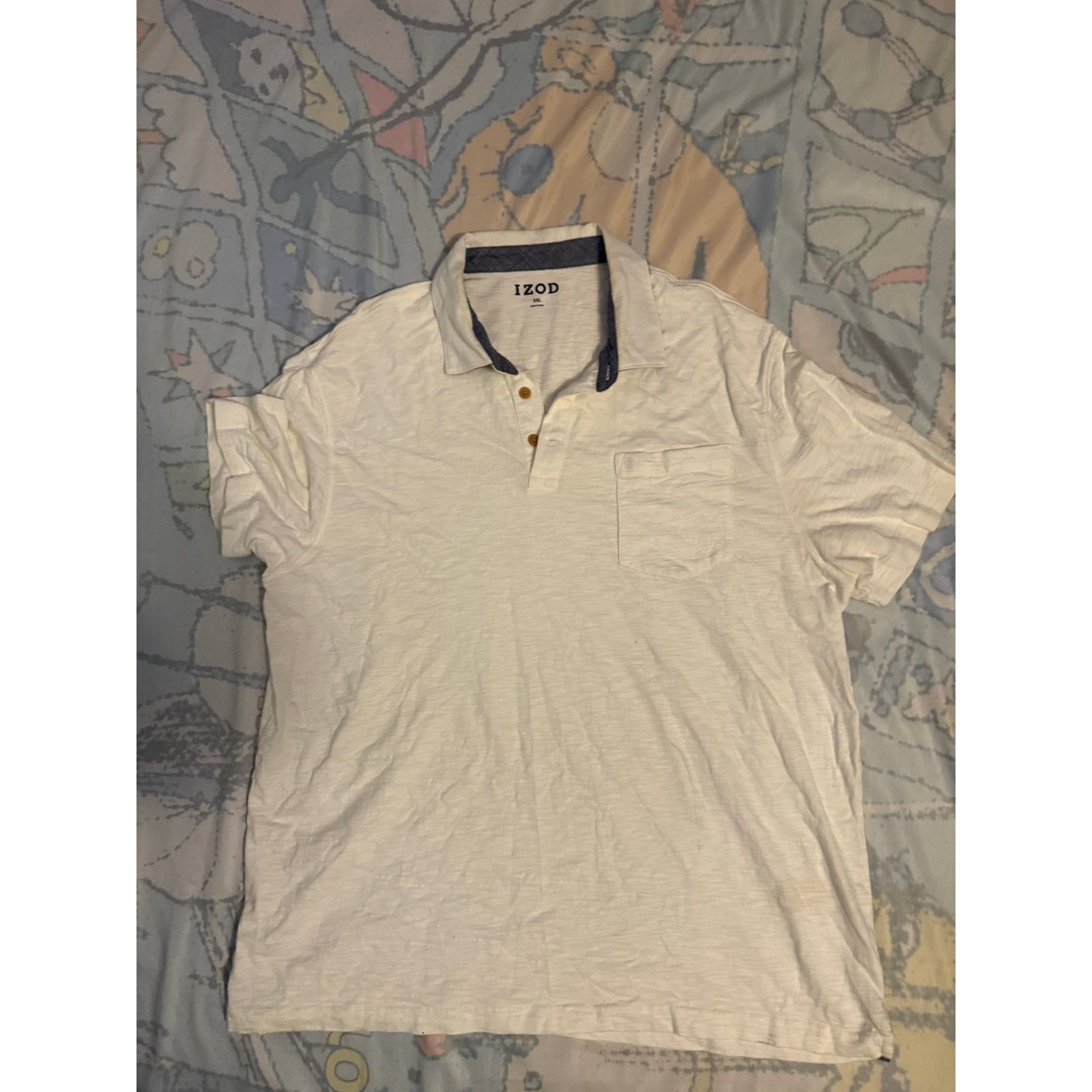 Izod IZOD Men's Collared Shirt - Great Condition! Size US XXL / EU 58 / 5 - 1 Thumbnail
