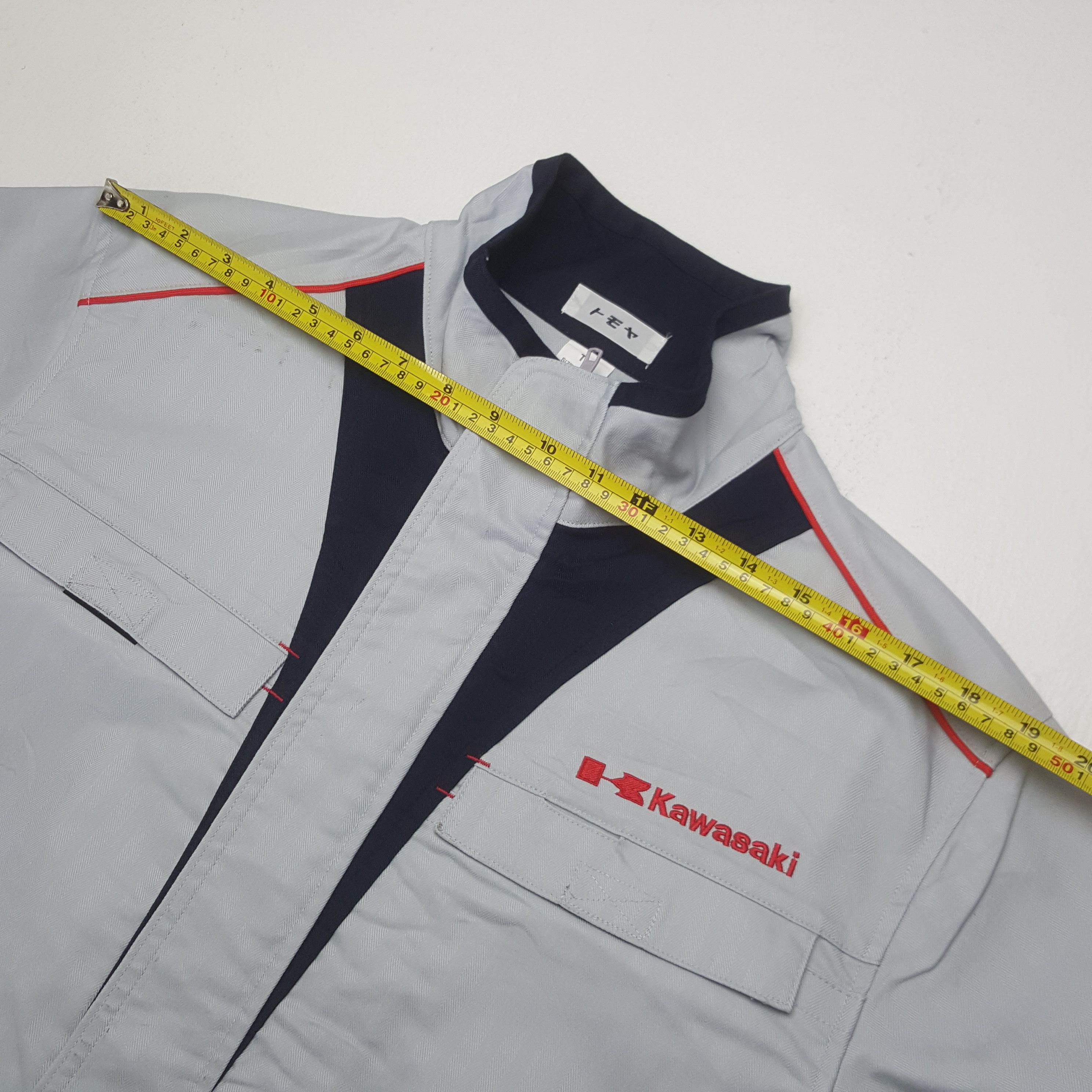 Japanese Brand Vintage Kawasaki Worker Uniform Jacket Size US L / EU 52-54 / 3 - 5 Thumbnail