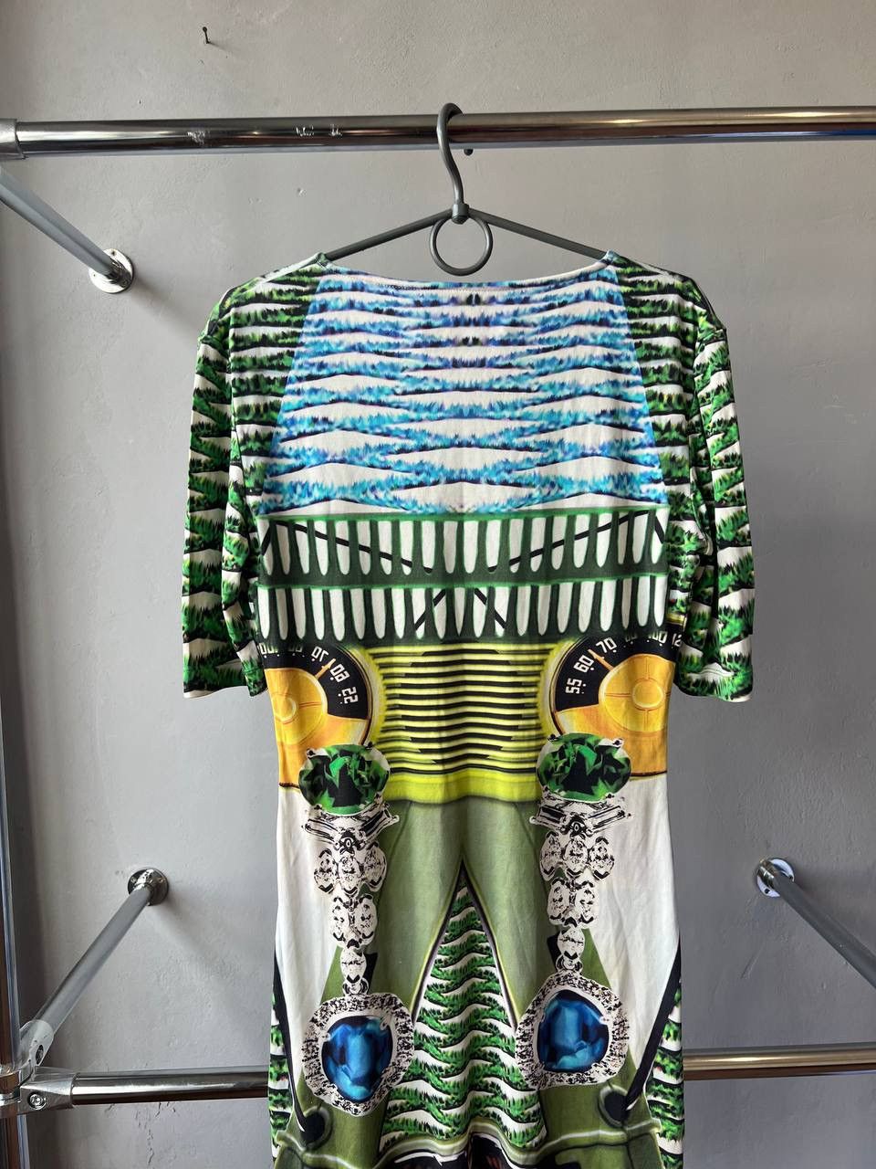 Grailed AUTUMN/WINTER 2013 MARY KATRANTZOU SILK DESIGN GRAPHIC DRESS Size L / US 10 / IT 46 - 11 Thumbnail