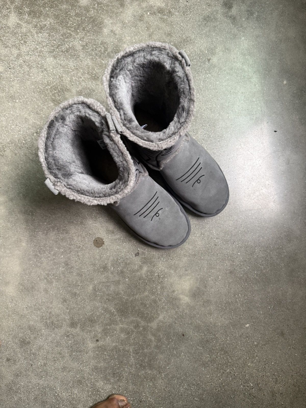 Other Grey 1199 Bazo cowboy hug boots (UGG) [second release] Size US 11 / EU 44 - 2 Thumbnail
