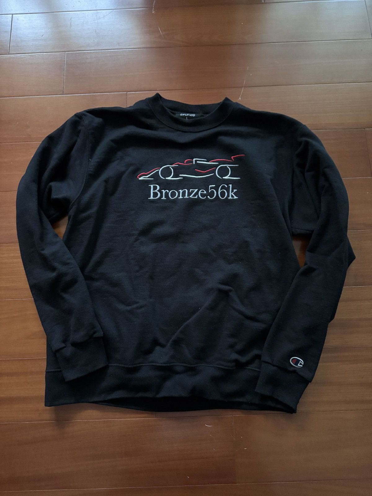 Bronze 56k Bronze 56k x Champion "Racing" Crewneck Sweatshirt Size US L / EU 52-54 / 3 - 1 Thumbnail