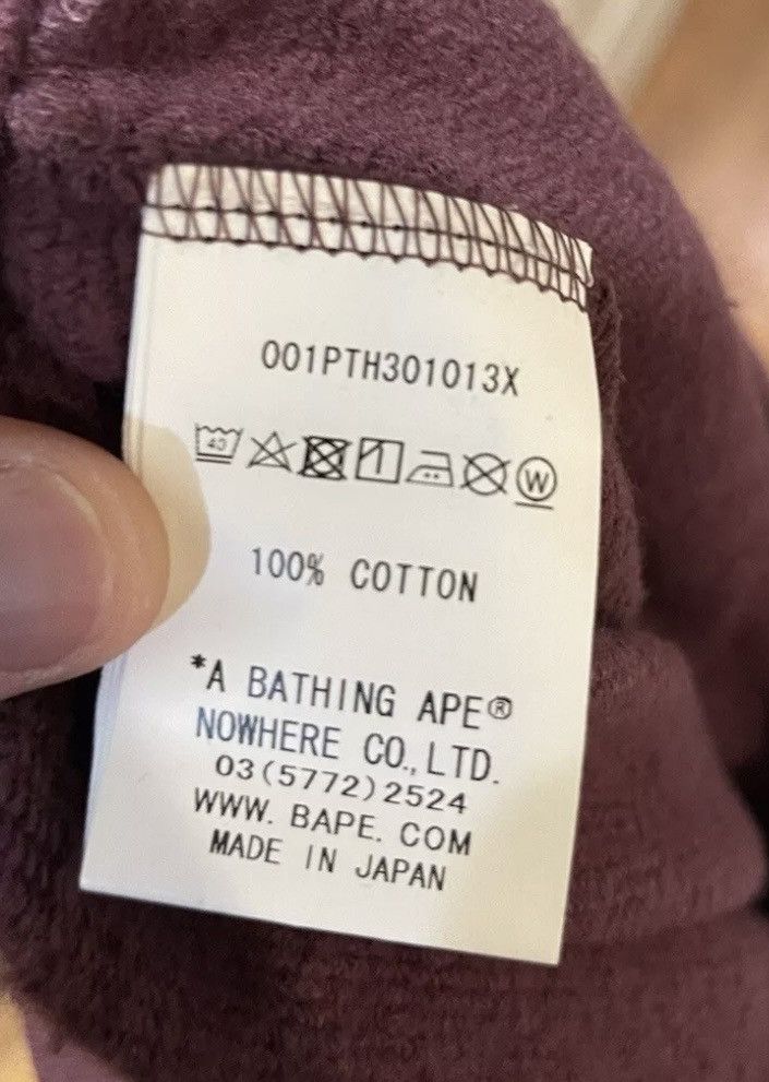 Bape Shark Sweat Pants Size US 30 / EU 46 - 4 Thumbnail