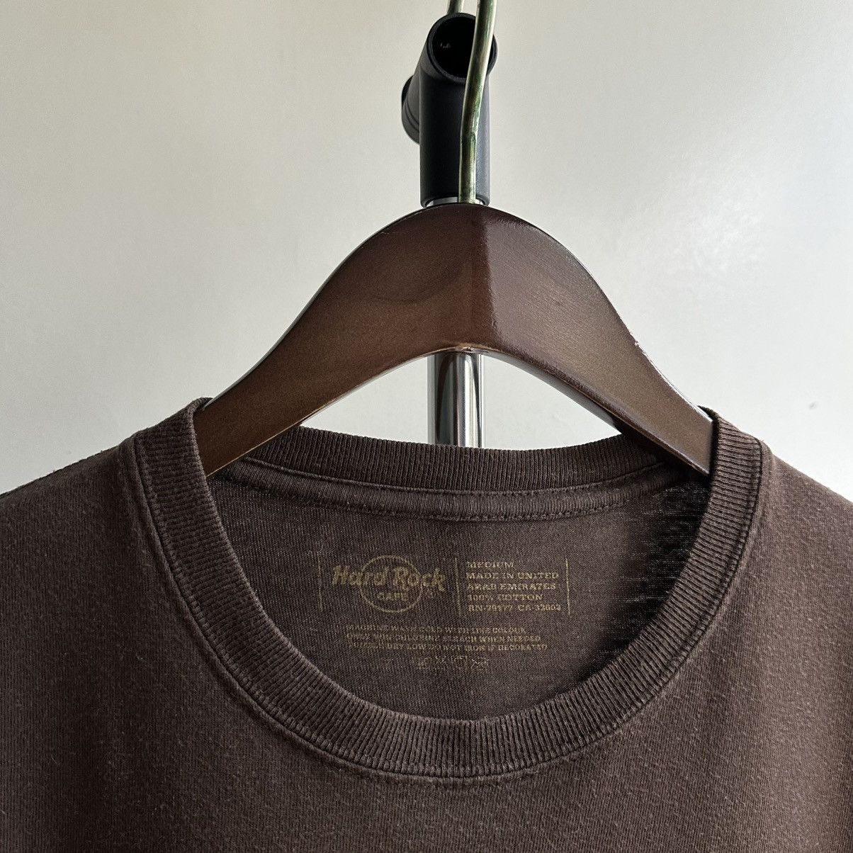 Hard Rock Cafe Vintage Hard Rock Cafe Oslo Logo Brown Tee Size US M / EU 48-50 / 2 - 5 Thumbnail
