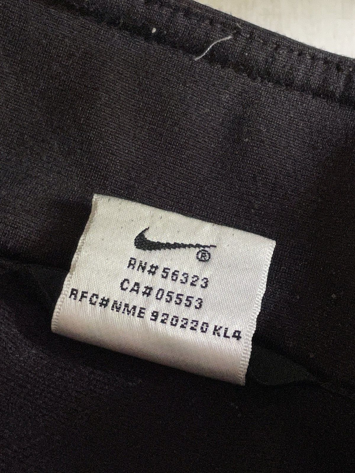 Nike × Vintage Vintage Nike Y2K Zip Up Sweatshirt Custom Avant Garde RARE Size US S / EU 44-46 / 1 - 10 Thumbnail